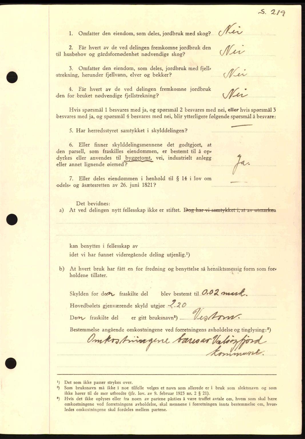 Nordmøre sorenskriveri, AV/SAT-A-4132/1/2/2Ca: Pantebok nr. A93, 1942-1942, Dagboknr: 1787/1942