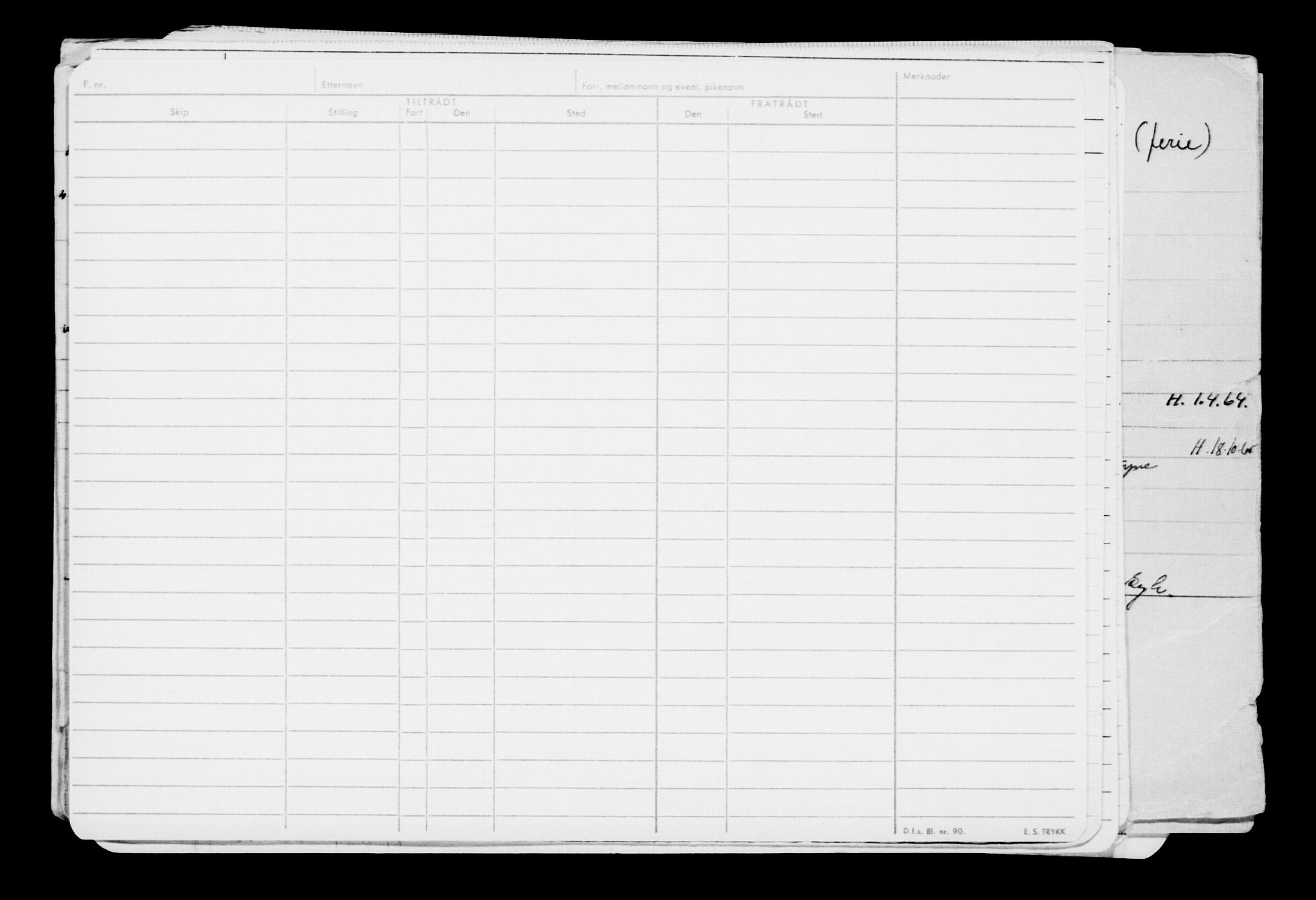 Direktoratet for sjømenn, AV/RA-S-3545/G/Gb/L0075: Hovedkort, 1908, s. 393