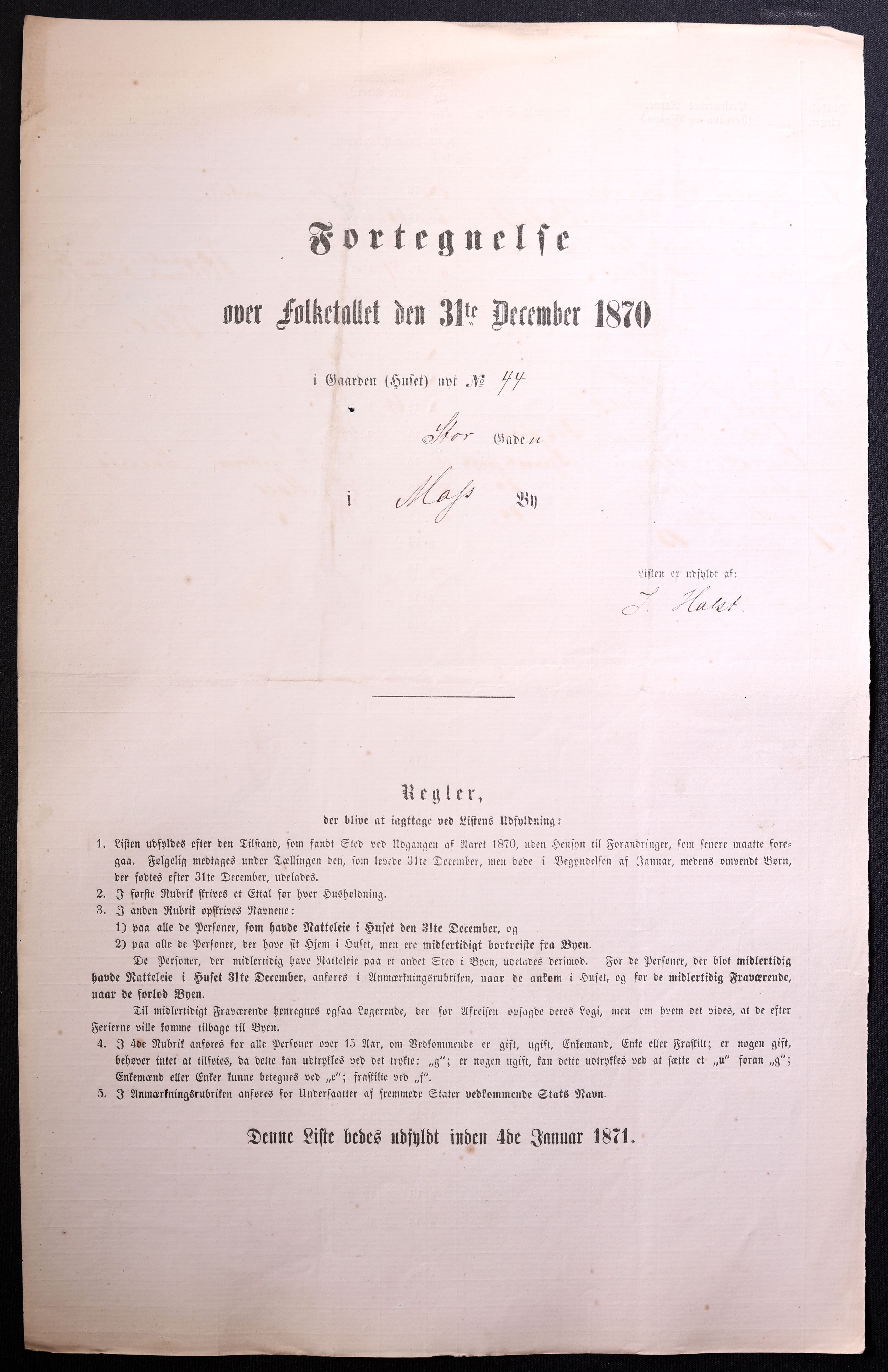 RA, Folketelling 1870 for 0104 Moss kjøpstad, 1870, s. 77