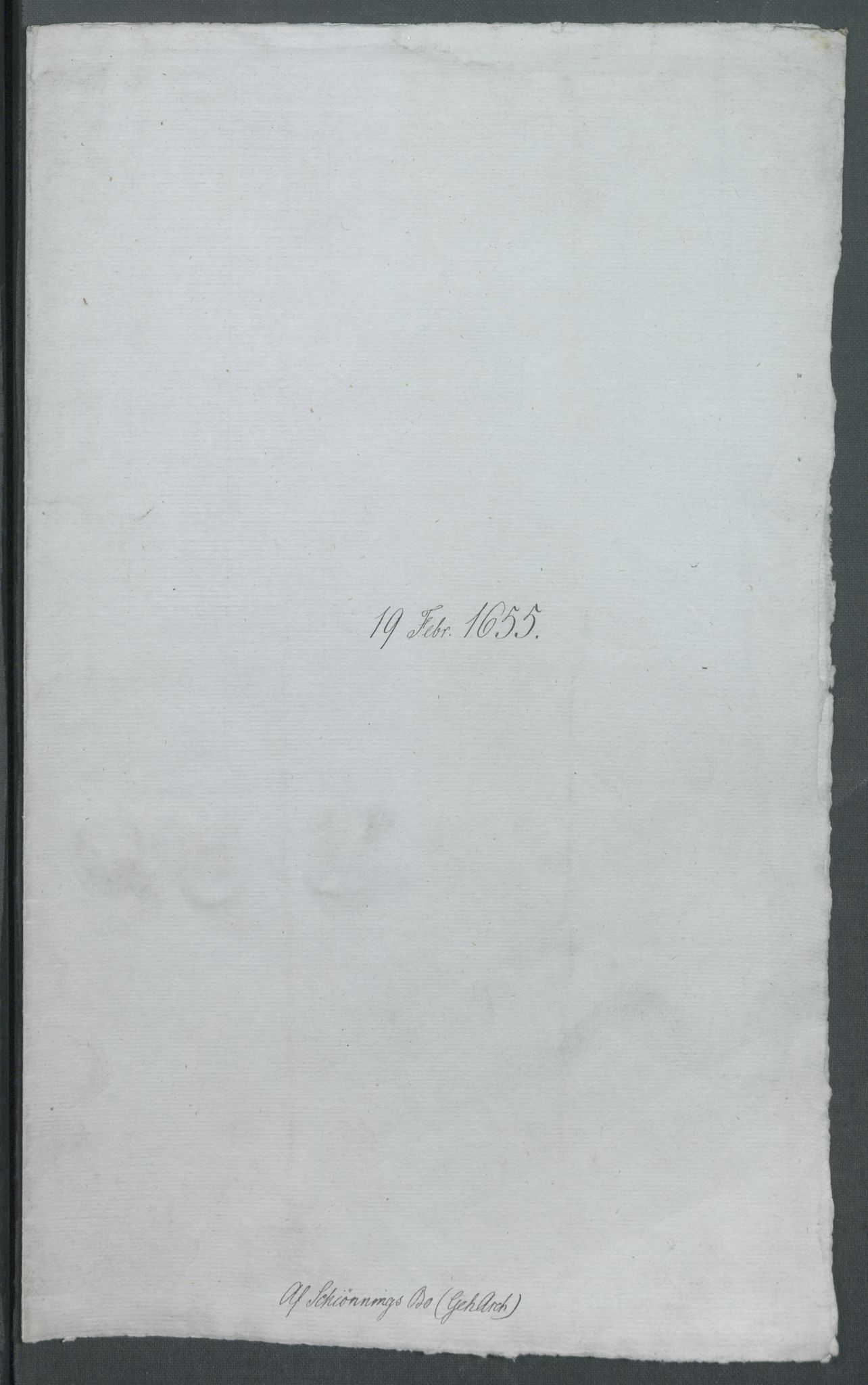 Riksarkivets diplomsamling, RA/EA-5965/F02/L0166: Dokumenter, 1654-1656, s. 70