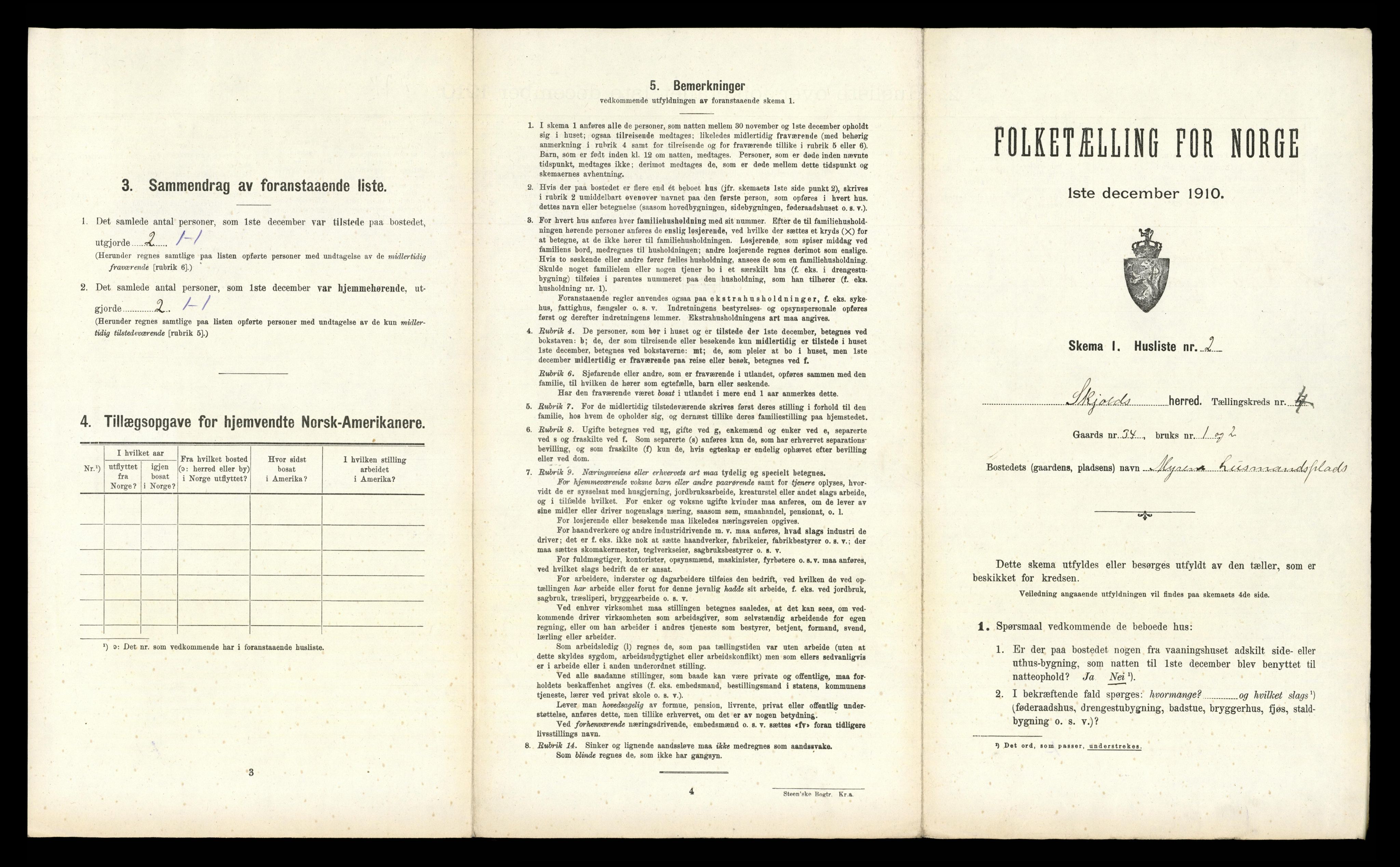 RA, Folketelling 1910 for 1154 Skjold herred, 1910, s. 316