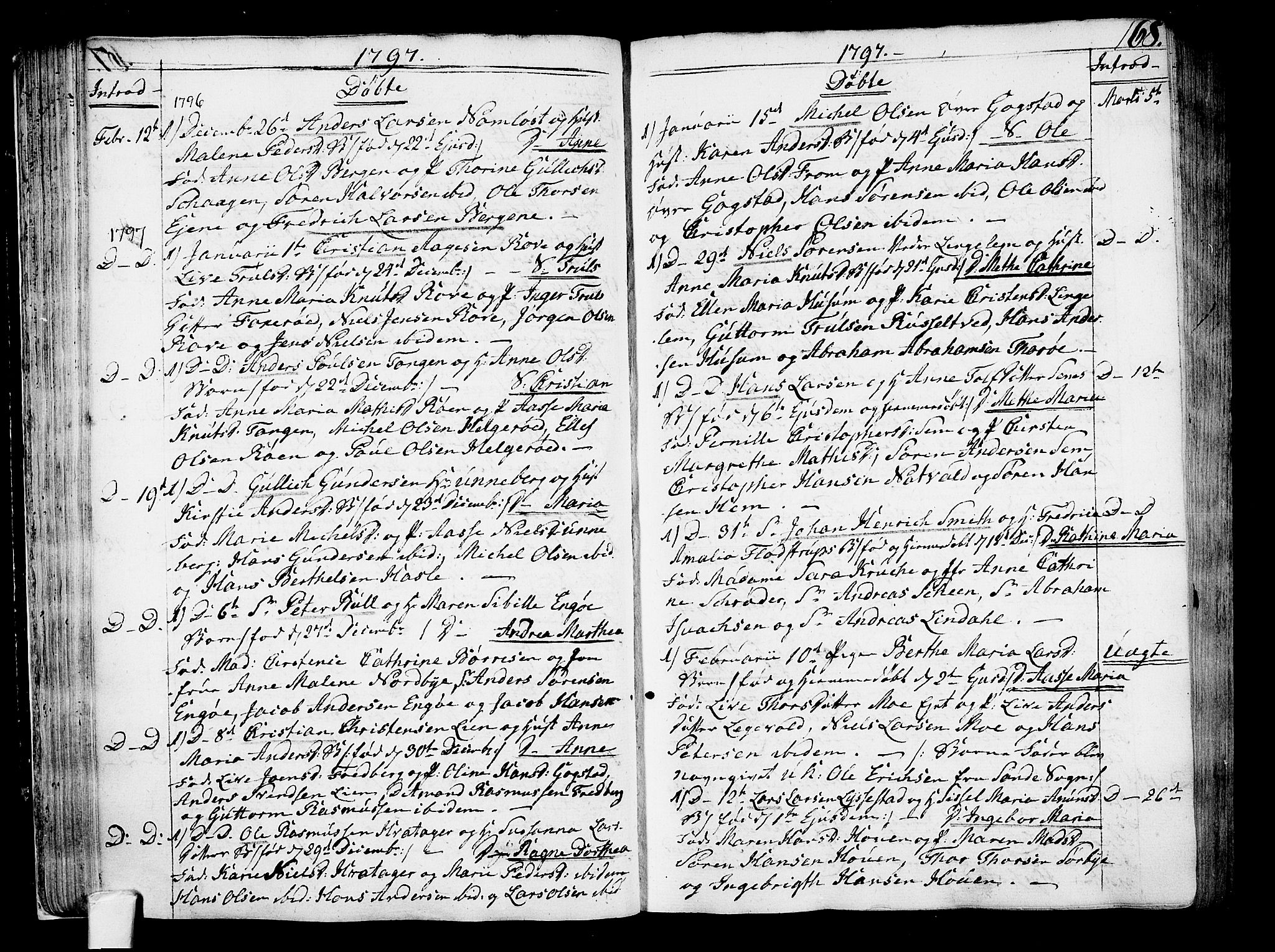 Sandar kirkebøker, AV/SAKO-A-243/F/Fa/L0003: Ministerialbok nr. 3, 1789-1814, s. 68