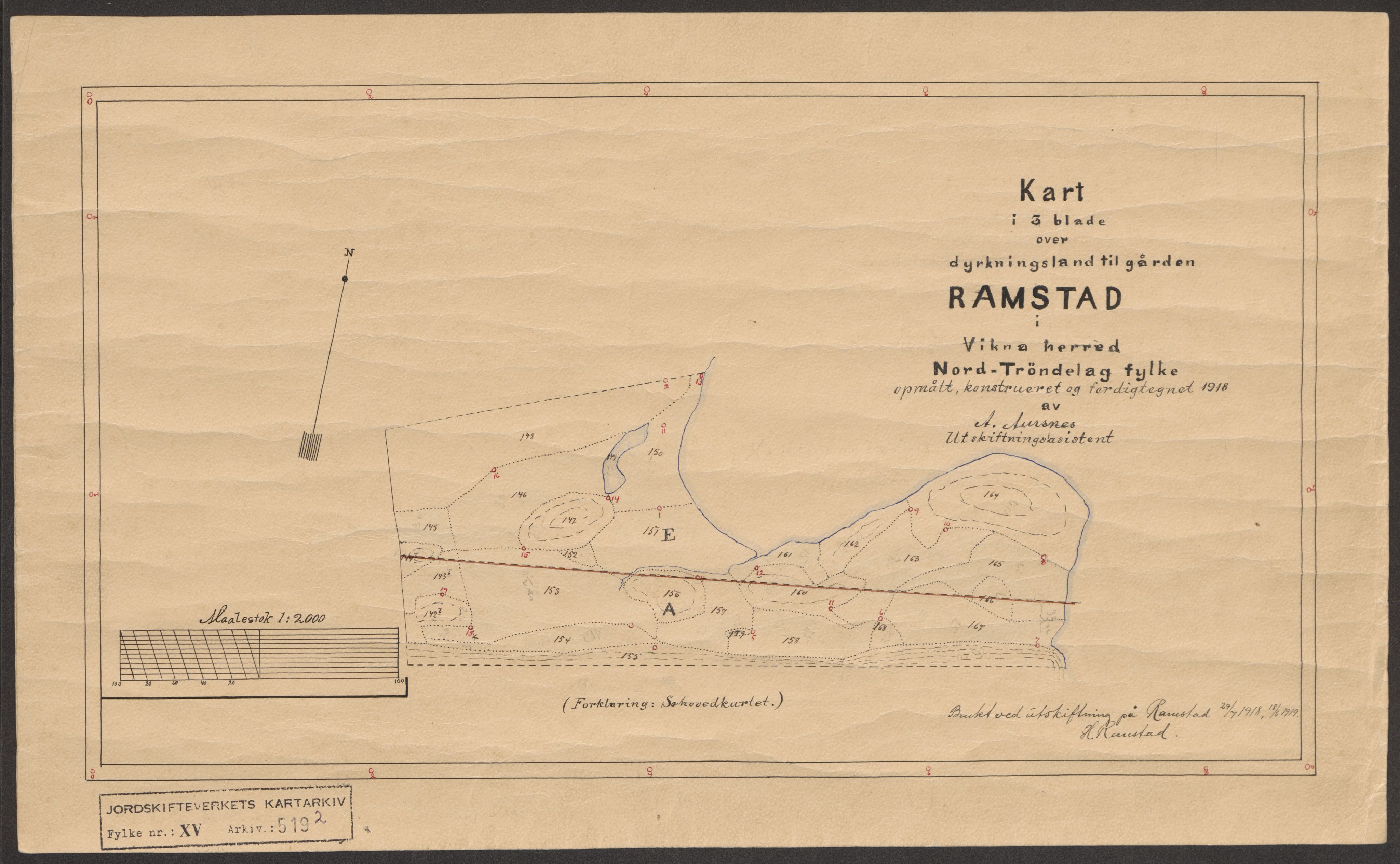 Jordskifteverkets kartarkiv, RA/S-3929/T, 1859-1988, s. 644