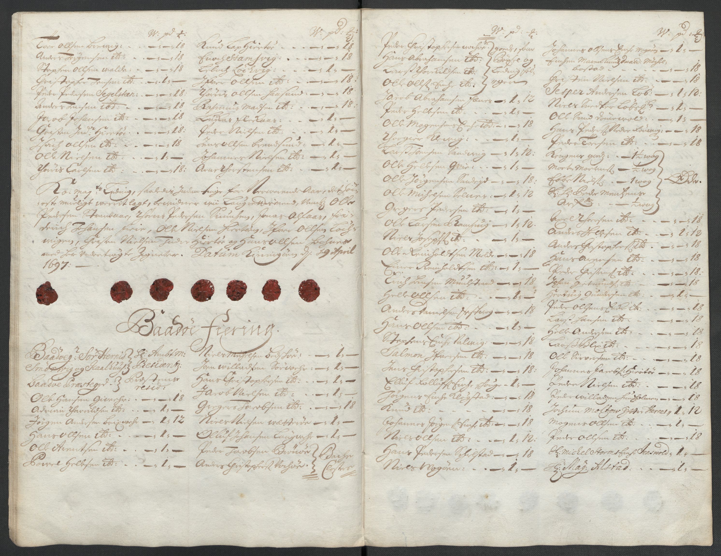 Rentekammeret inntil 1814, Reviderte regnskaper, Fogderegnskap, AV/RA-EA-4092/R66/L4579: Fogderegnskap Salten, 1697-1700, s. 90