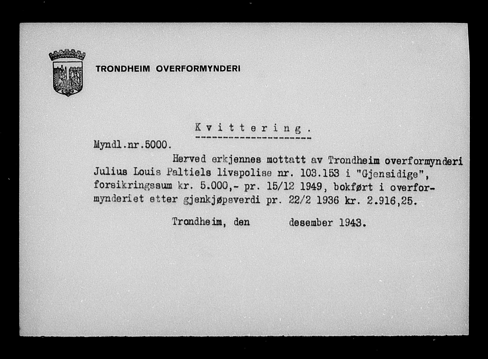 Justisdepartementet, Tilbakeføringskontoret for inndratte formuer, AV/RA-S-1564/H/Hc/Hca/L0906: --, 1945-1947, s. 333