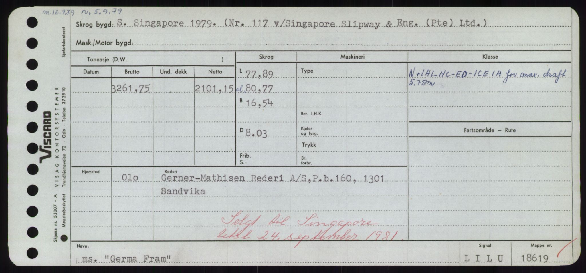 Sjøfartsdirektoratet med forløpere, Skipsmålingen, AV/RA-S-1627/H/Hd/L0012: Fartøy, G-Glø, s. 269