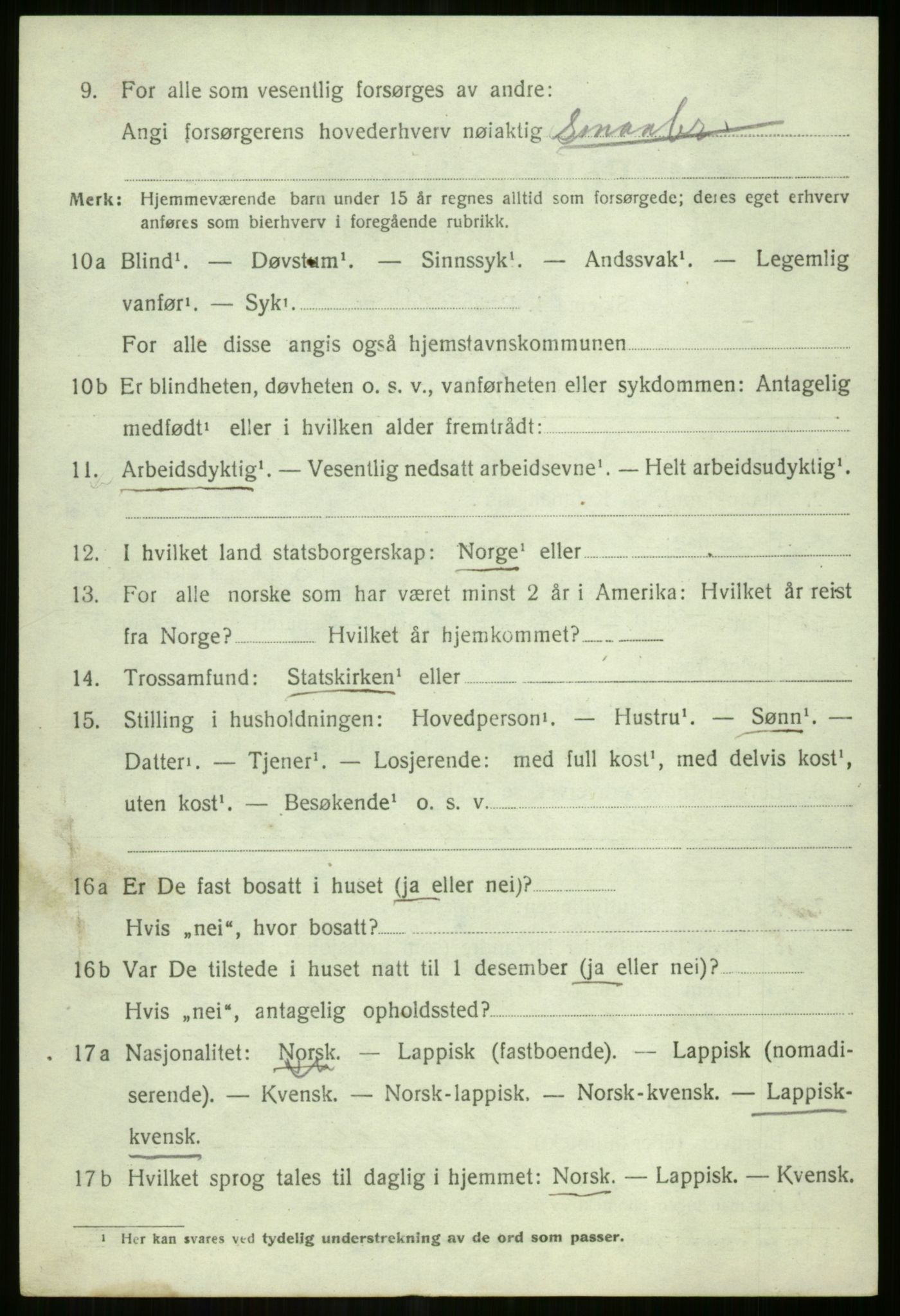 SATØ, Folketelling 1920 for 1934 Tromsøysund herred, 1920, s. 10757
