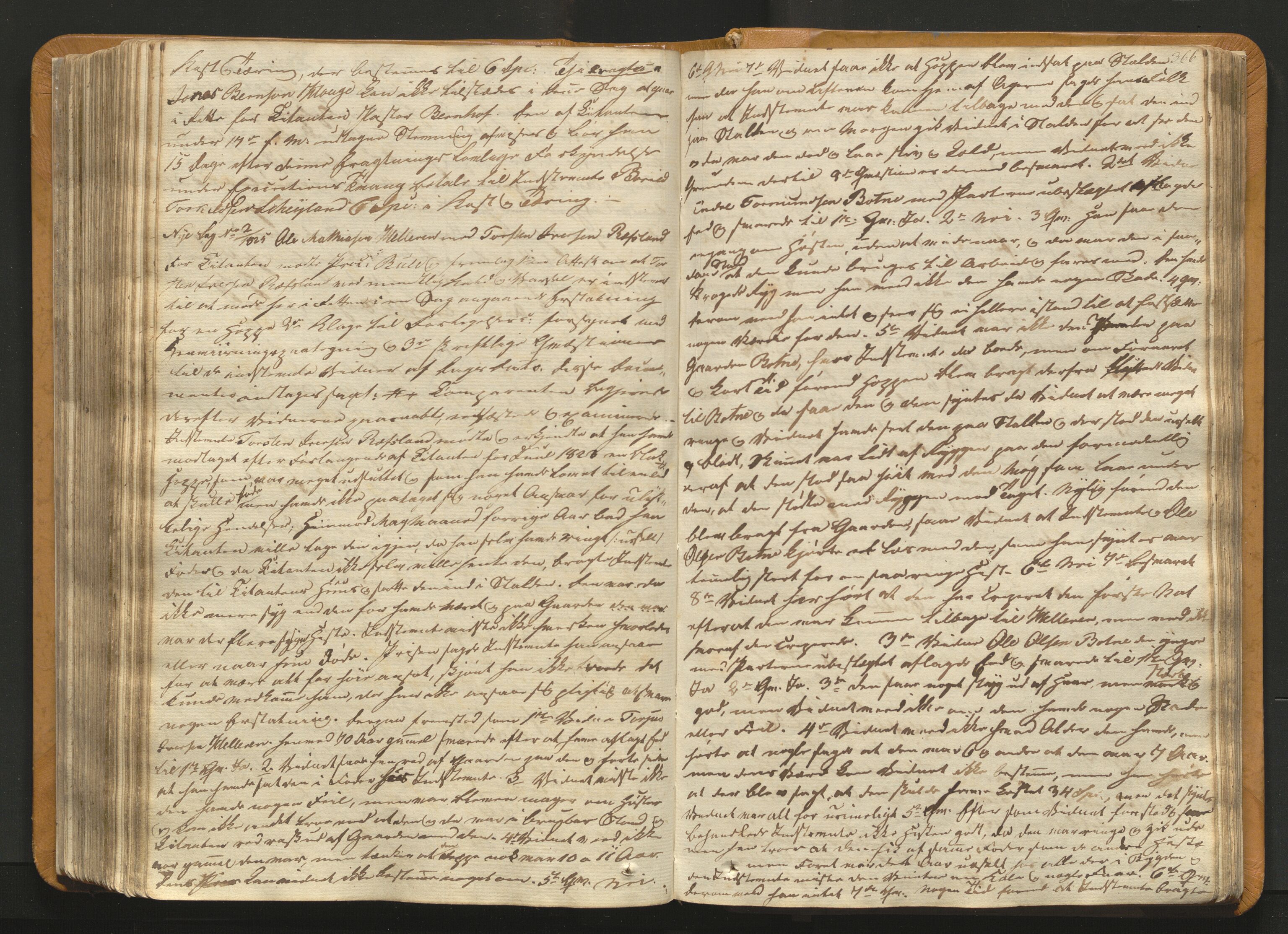Jæren og Dalane sorenskriveri, AV/SAST-A-100306/3/30/30BAA/L0001: Tingbok for Dalane, 1820-1828, s. 365b-366a