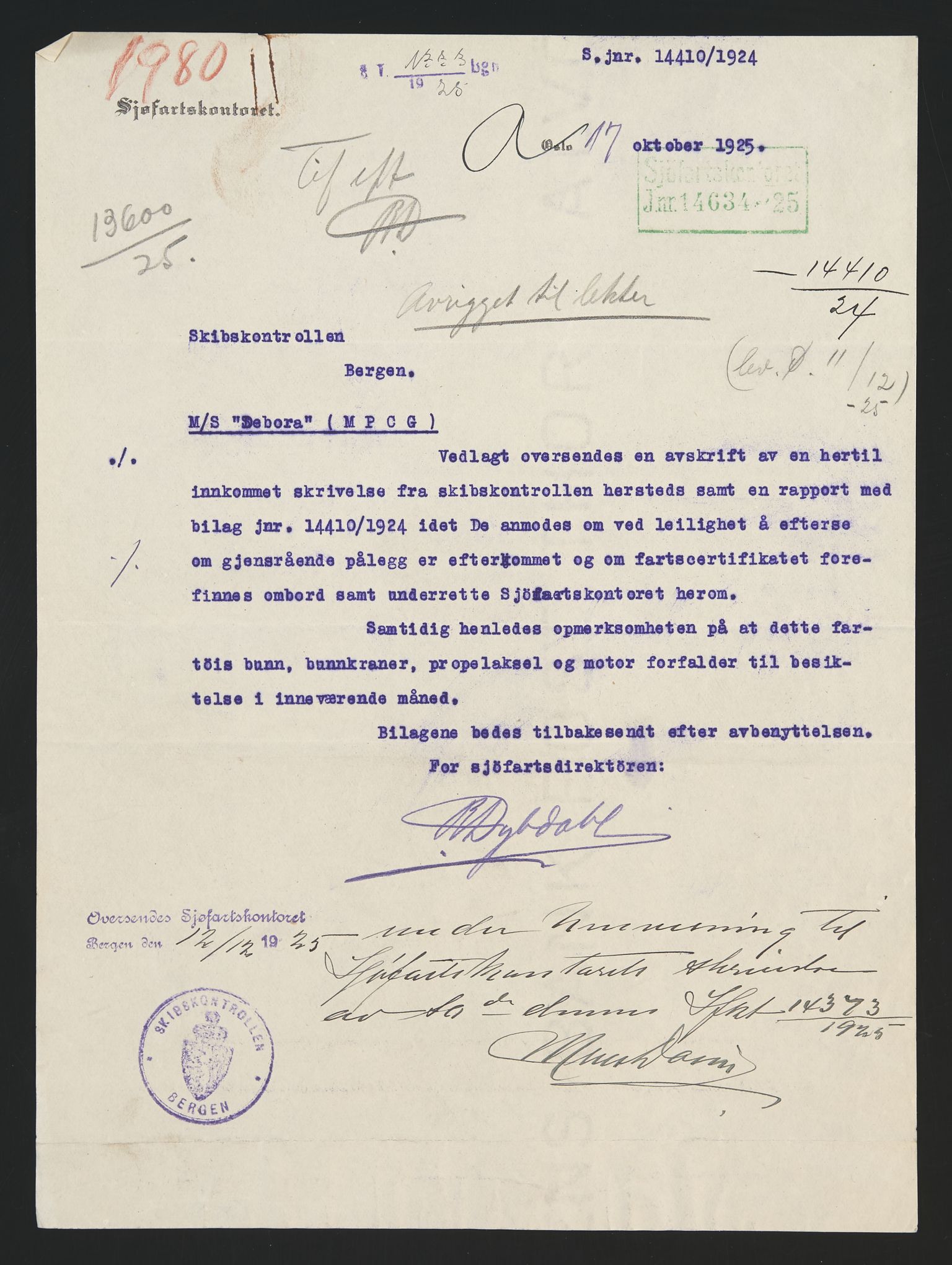 Sjøfartsdirektoratet med forløpere, skipsmapper slettede skip, AV/RA-S-4998/F/Fa/L0235: --, 1847-1930, s. 9