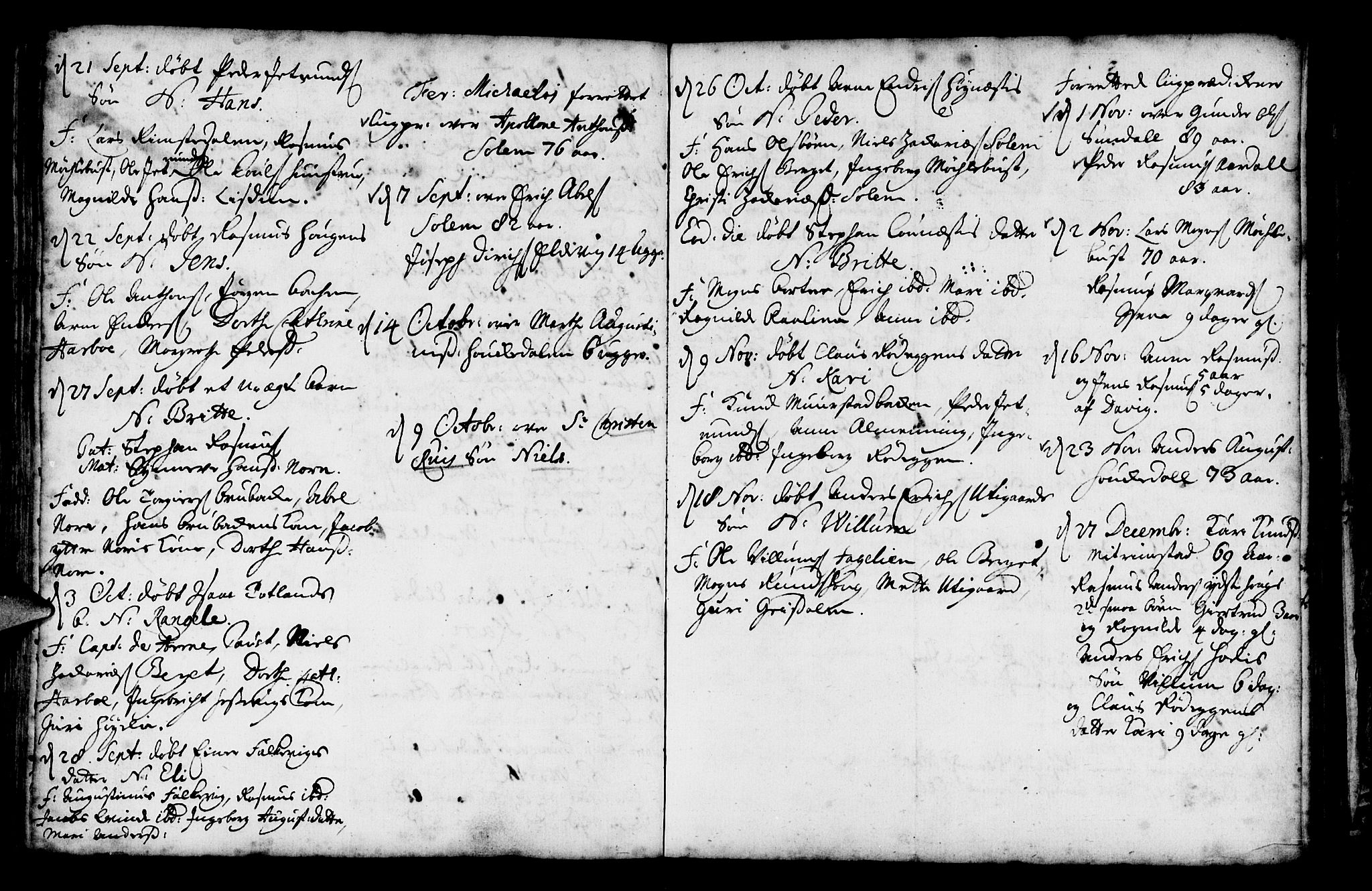 Davik sokneprestembete, AV/SAB-A-79701/H/Haa/Haaa/L0001: Ministerialbok nr. A 1, 1710-1742, s. 79