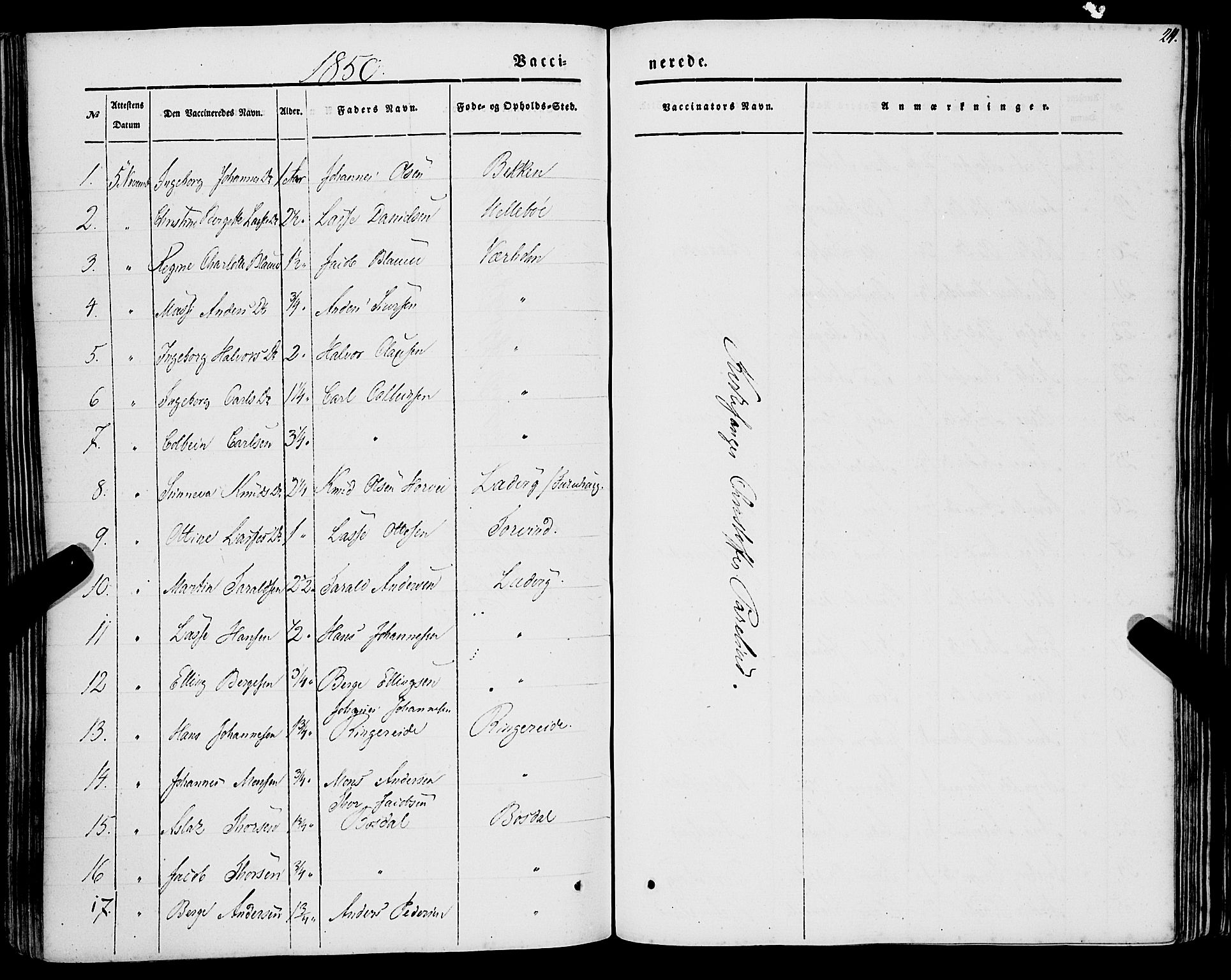 Lavik sokneprestembete, SAB/A-80901: Ministerialbok nr. A 3, 1843-1863, s. 24
