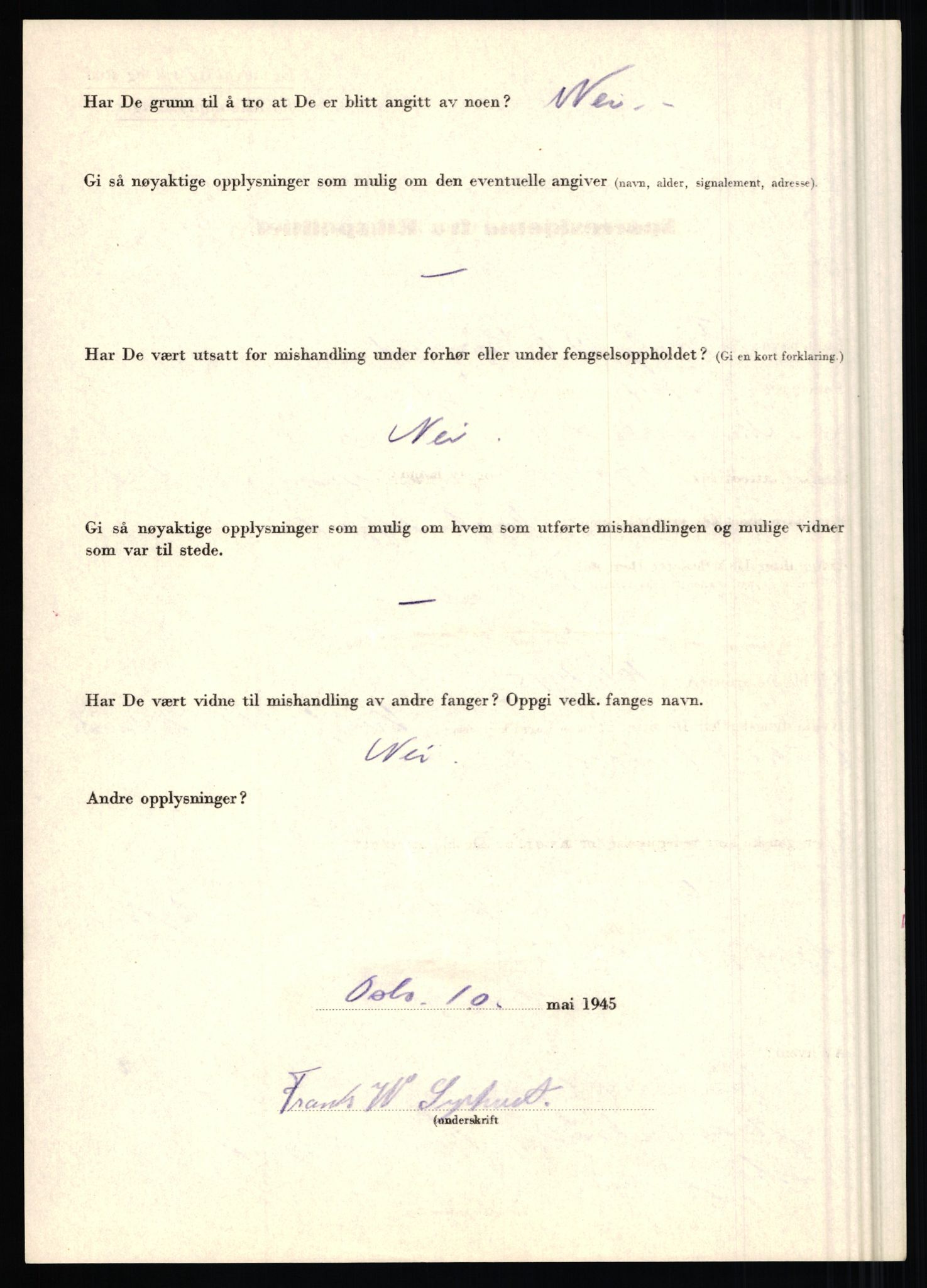 Rikspolitisjefen, AV/RA-S-1560/L/L0016: Sti, Lauritz - Tettum, Karl August, 1940-1945, s. 592