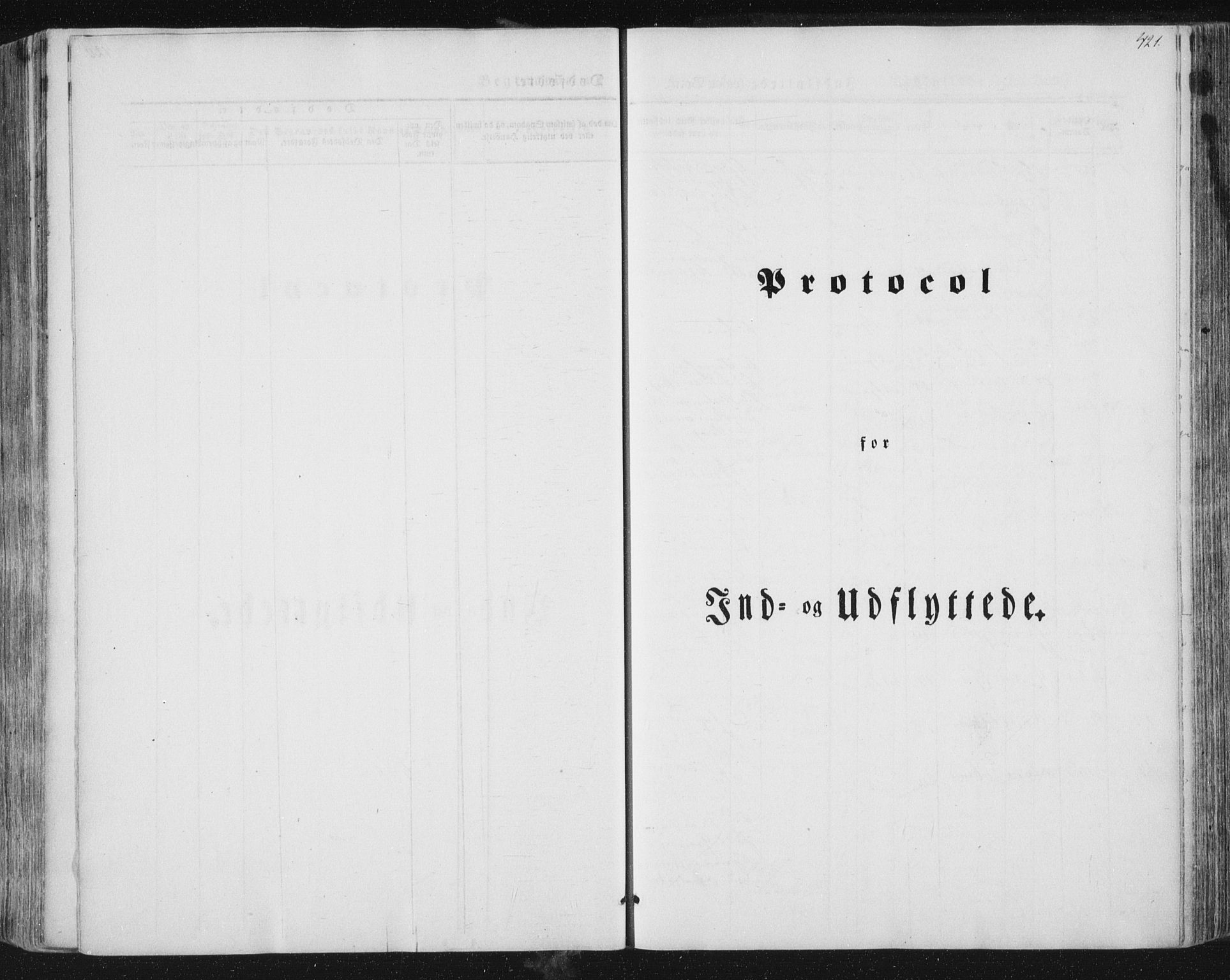 Ministerialprotokoller, klokkerbøker og fødselsregistre - Nordland, SAT/A-1459/838/L0549: Ministerialbok nr. 838A07, 1840-1854, s. 421