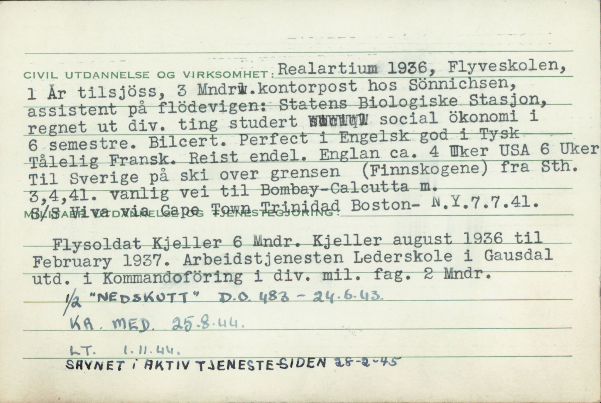 Forsvaret, Forsvarets overkommando/Luftforsvarsstaben, AV/RA-RAFA-4079/P/Pa/L0052: Personellpapirer, 1917, s. 595