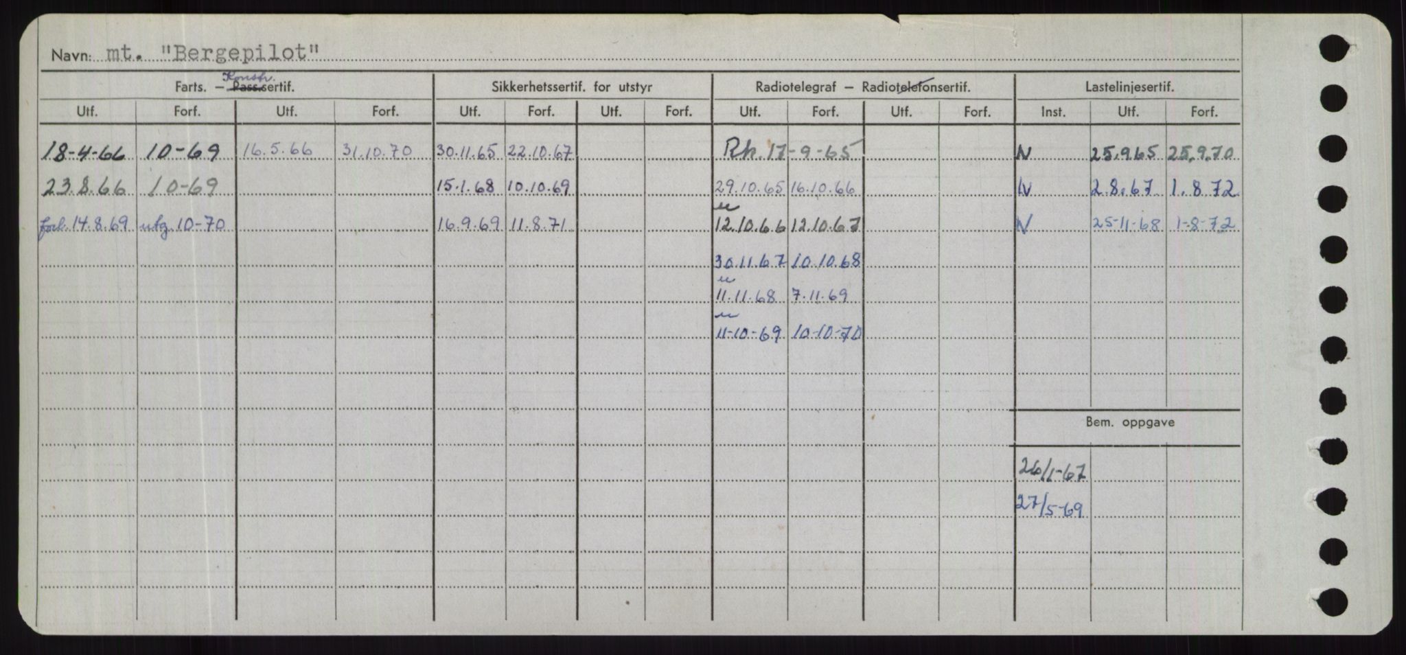 Sjøfartsdirektoratet med forløpere, Skipsmålingen, RA/S-1627/H/Hd/L0003: Fartøy, B-Bev, s. 790