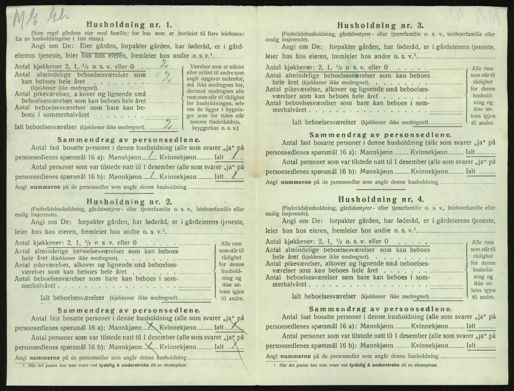 SAKO, Folketelling 1920 for 0726 Brunlanes herred, 1920, s. 848
