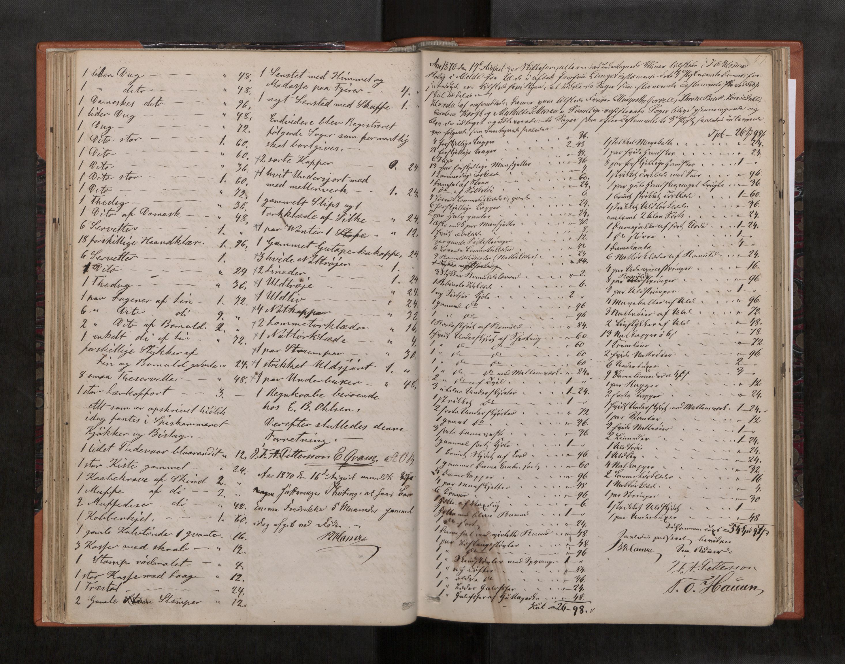 Molde byfogd, AV/SAT-A-0025/3/3C/L0002: Skifteregistreringsprotokoll, 1867-1883, s. 51