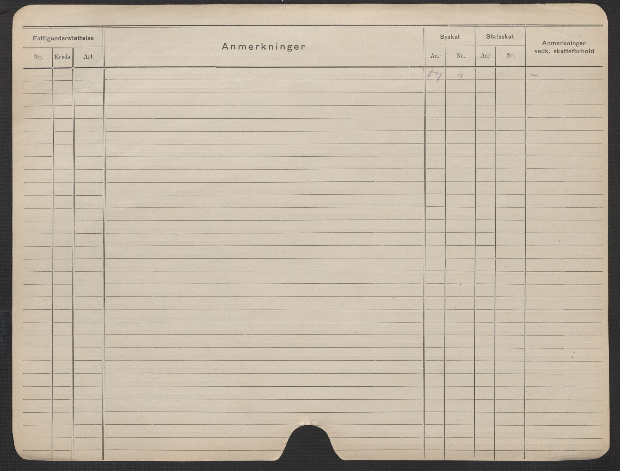 Oslo folkeregister, Registerkort, AV/SAO-A-11715/F/Fa/Fac/L0019: Kvinner, 1906-1914, s. 6b