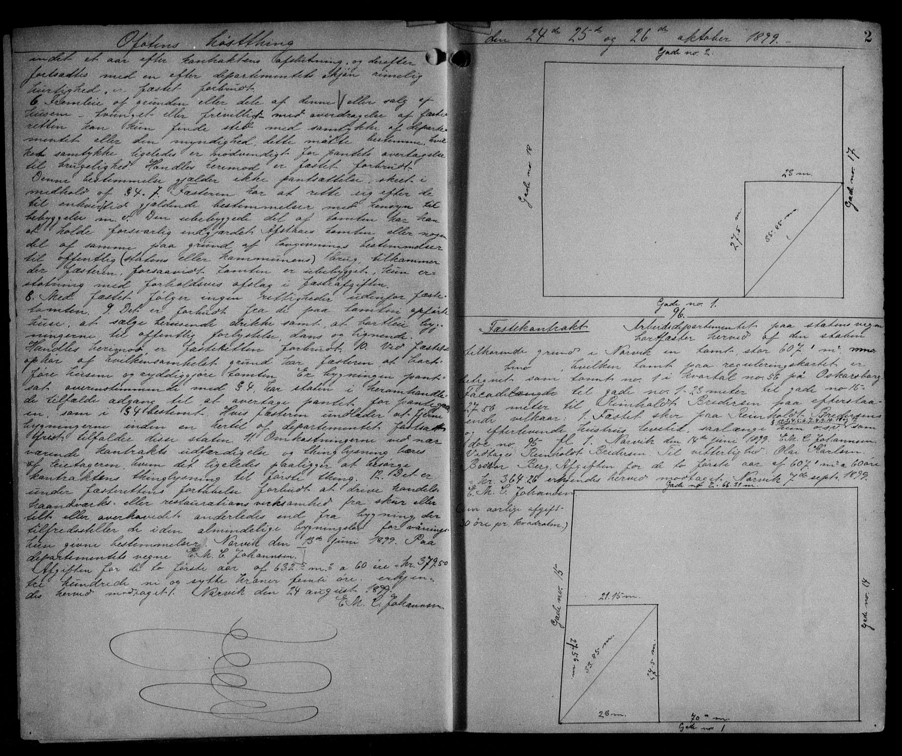 Steigen og Ofoten sorenskriveri, SAT/A-0030/1/2/2C/L0002: Pantebok nr. B, 1899-1902, s. 2