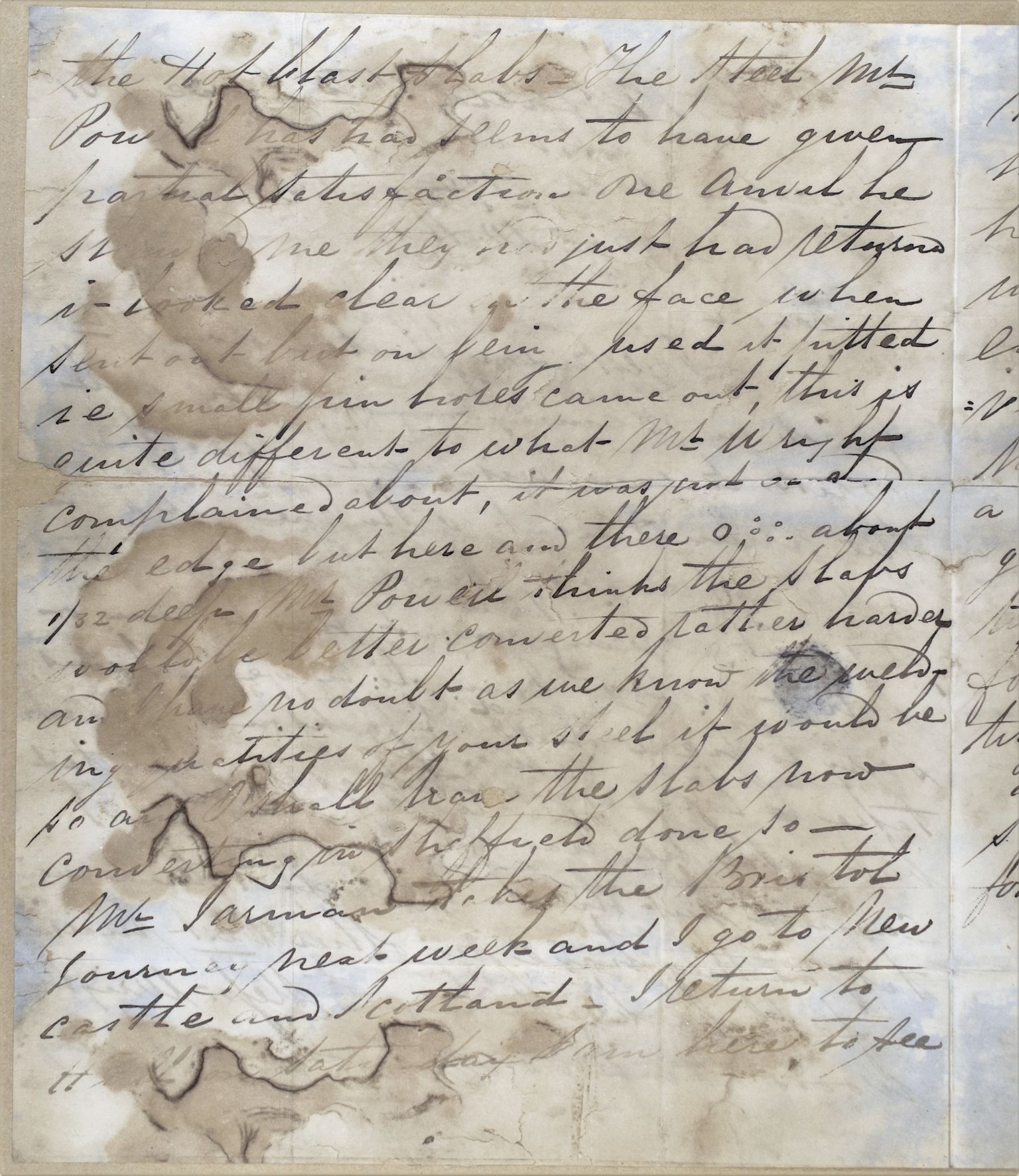 Familien Aalls privatarkiv , NESJ/NJM-005/E-00004/L0027: Inngående brev 1840-1866, uordnet, del 2, 1840-1866