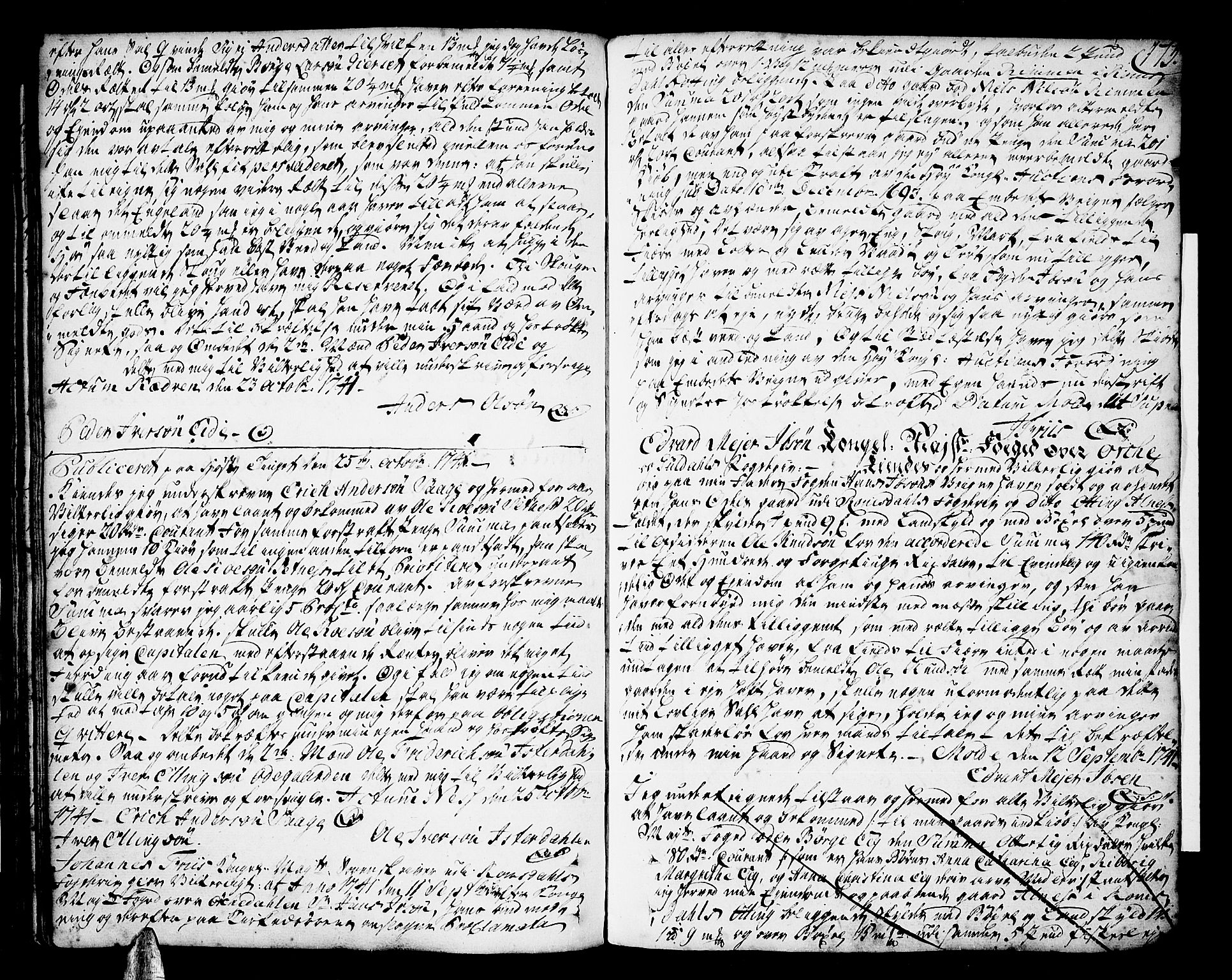 Romsdal sorenskriveri, SAT/A-4149/1/2/2C/L0002: Pantebok nr. 2, 1731-1745, s. 173