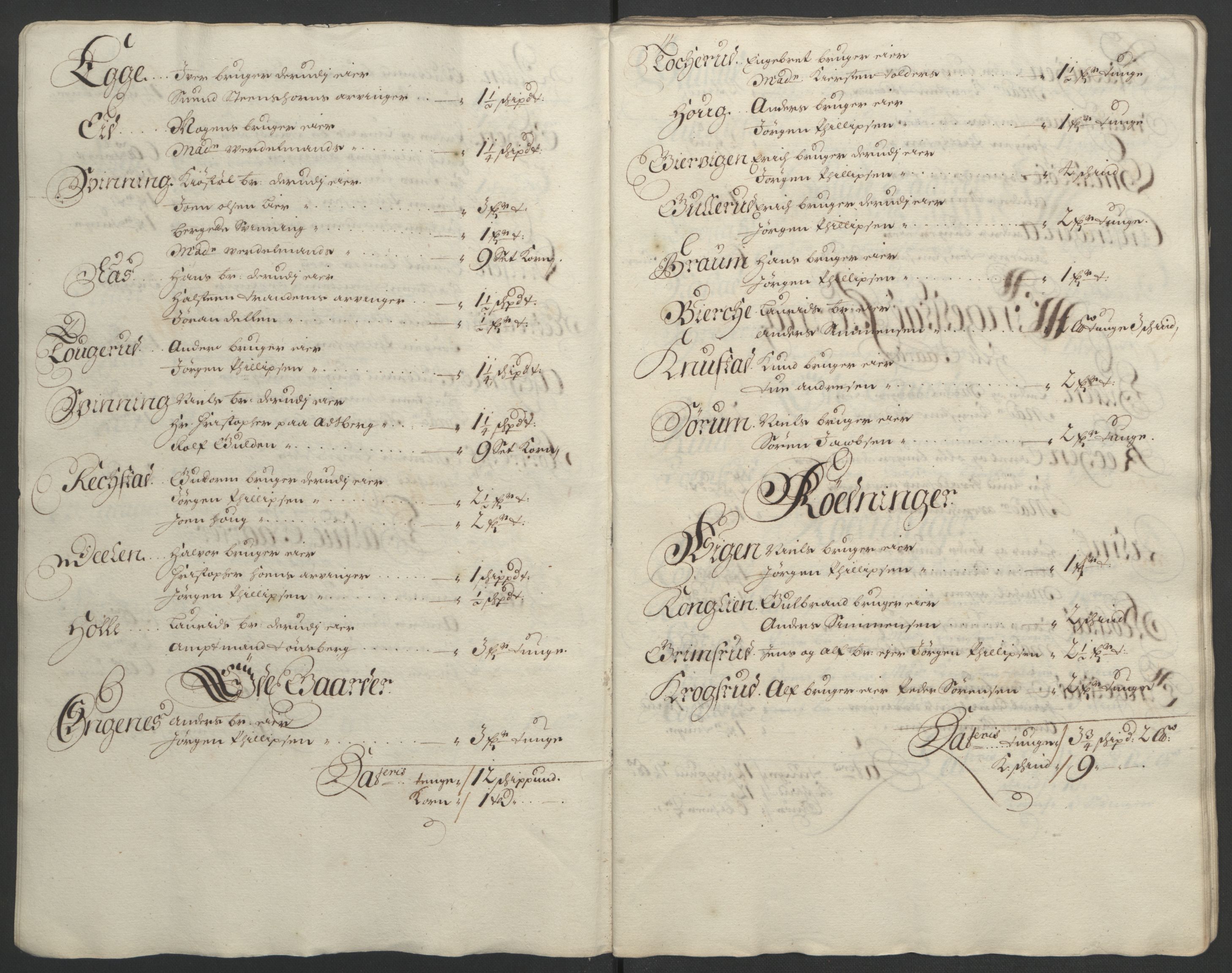 Rentekammeret inntil 1814, Reviderte regnskaper, Fogderegnskap, AV/RA-EA-4092/R18/L1293: Fogderegnskap Hadeland, Toten og Valdres, 1695, s. 67