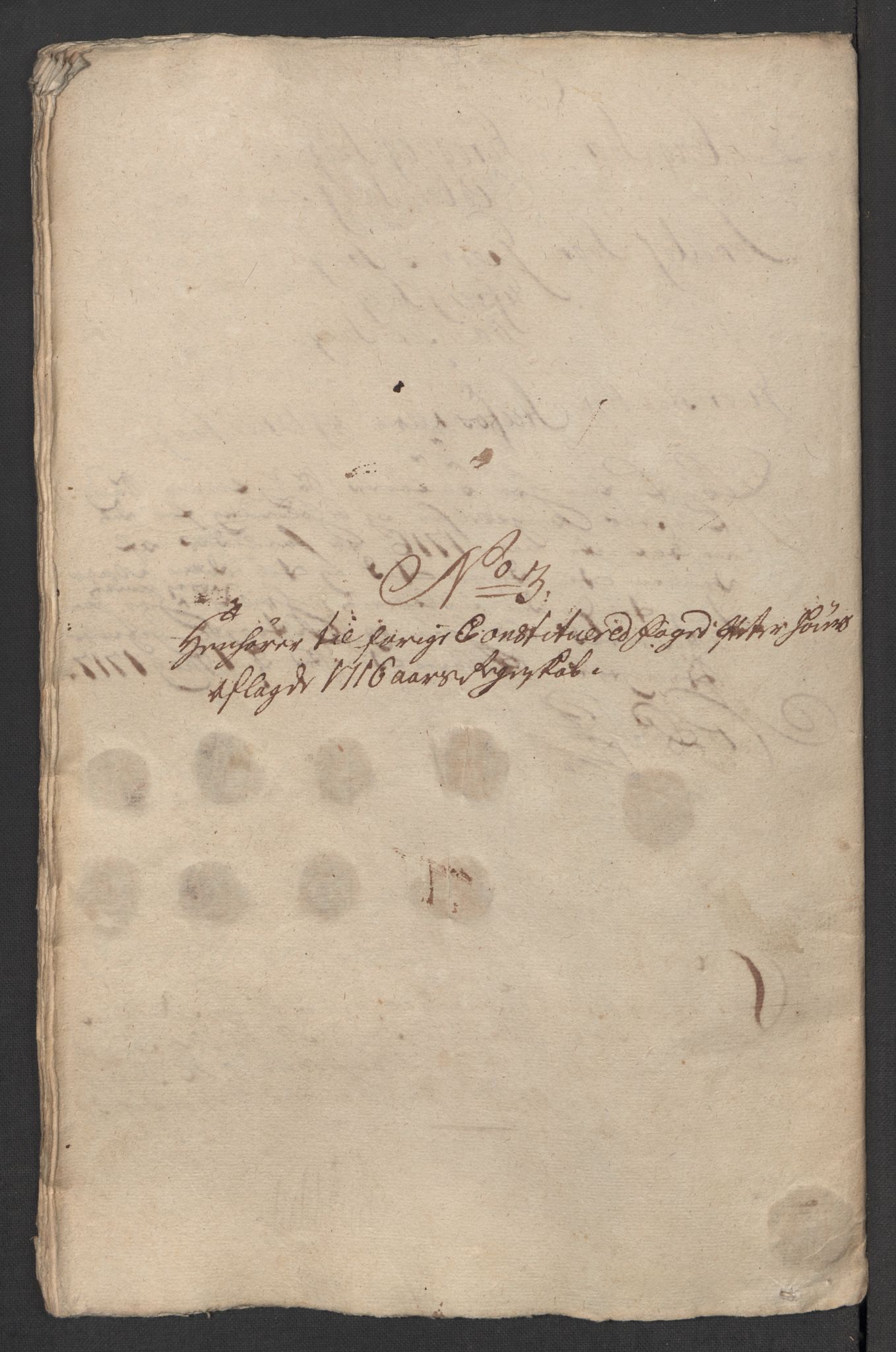 Rentekammeret inntil 1814, Reviderte regnskaper, Fogderegnskap, RA/EA-4092/R39/L2325: Fogderegnskap Nedenes, 1716, s. 145