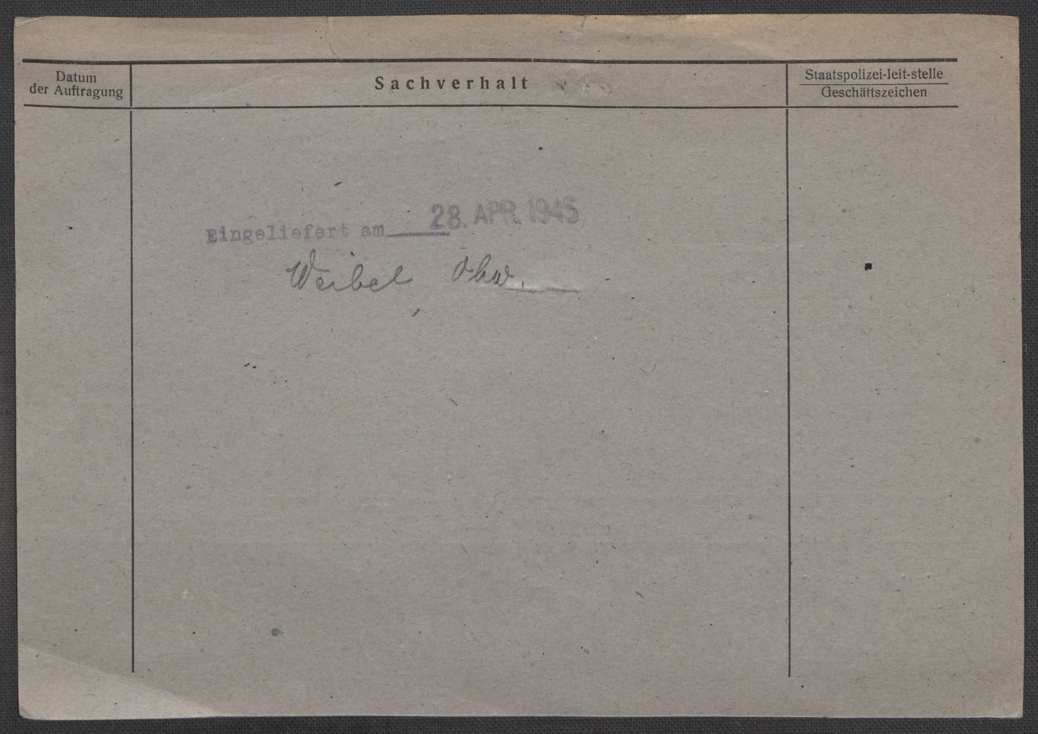 Befehlshaber der Sicherheitspolizei und des SD, RA/RAFA-5969/E/Ea/Eaa/L0008: Register over norske fanger i Møllergata 19: Oelze-Ru, 1940-1945, s. 537