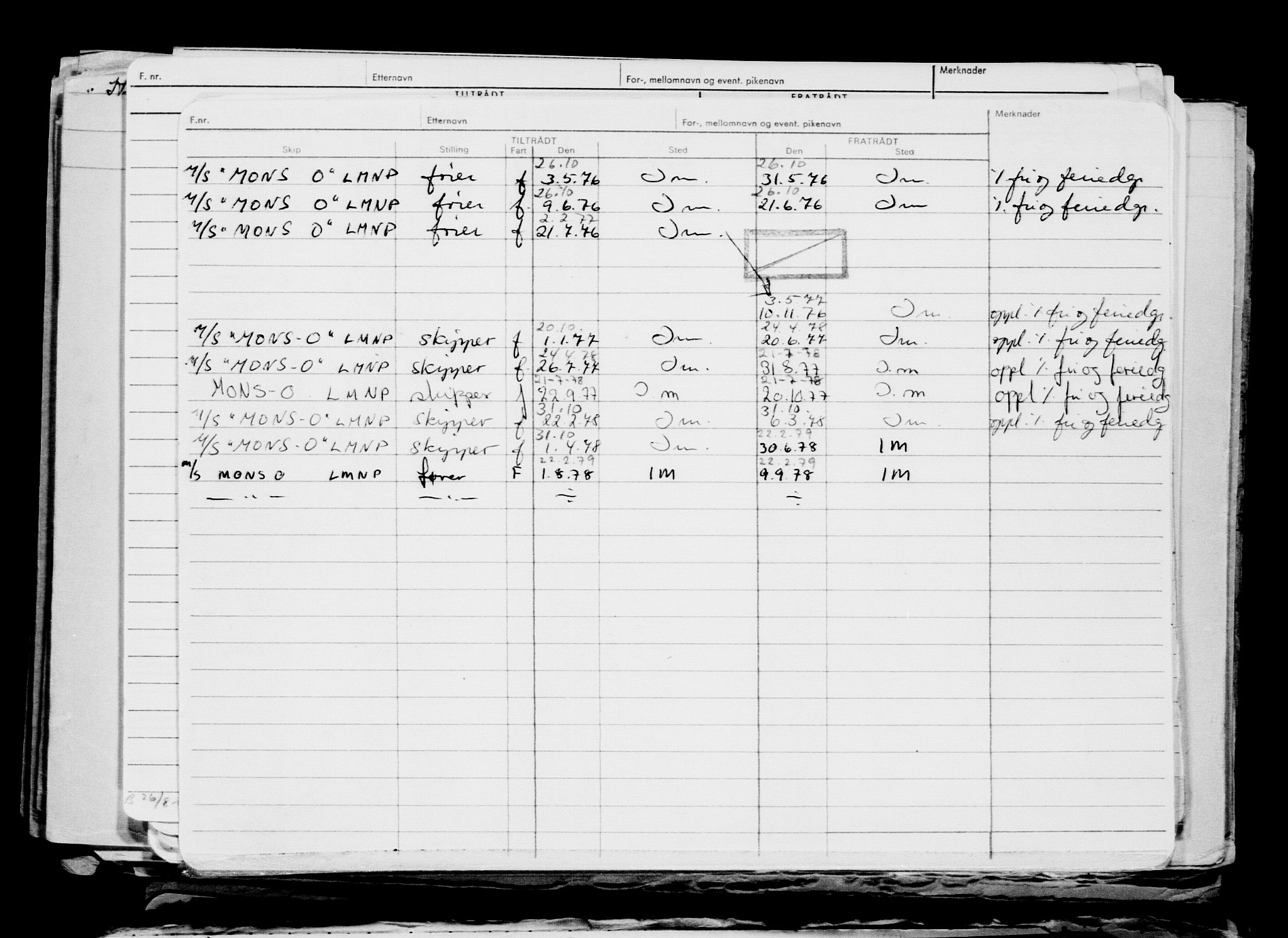 Direktoratet for sjømenn, AV/RA-S-3545/G/Gb/L0181: Hovedkort, 1920, s. 6