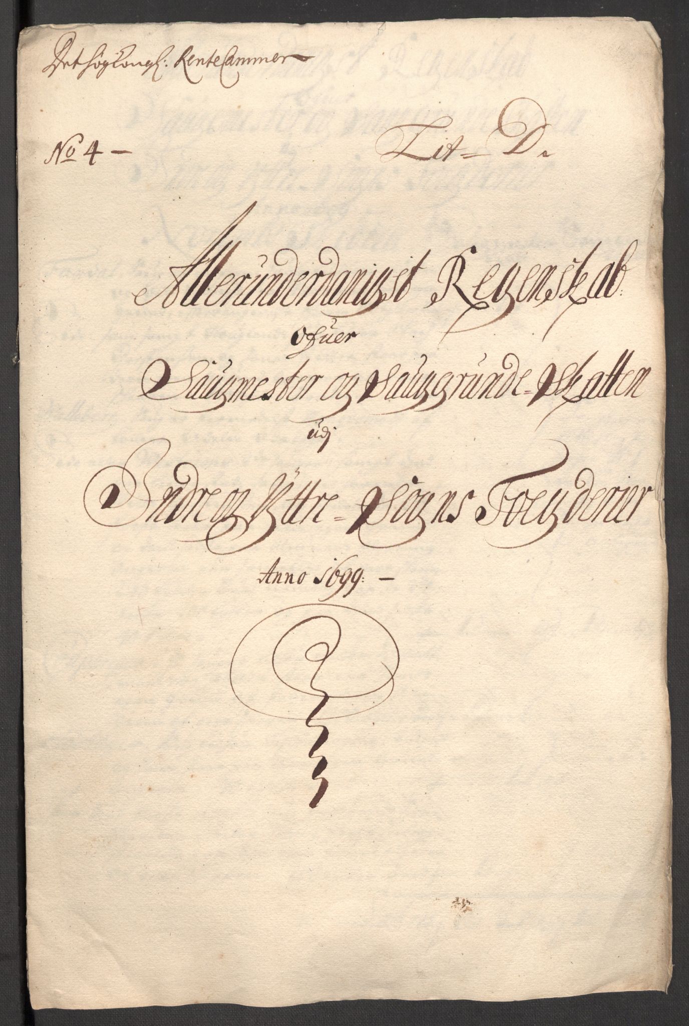 Rentekammeret inntil 1814, Reviderte regnskaper, Fogderegnskap, AV/RA-EA-4092/R52/L3310: Fogderegnskap Sogn, 1698-1699, s. 397