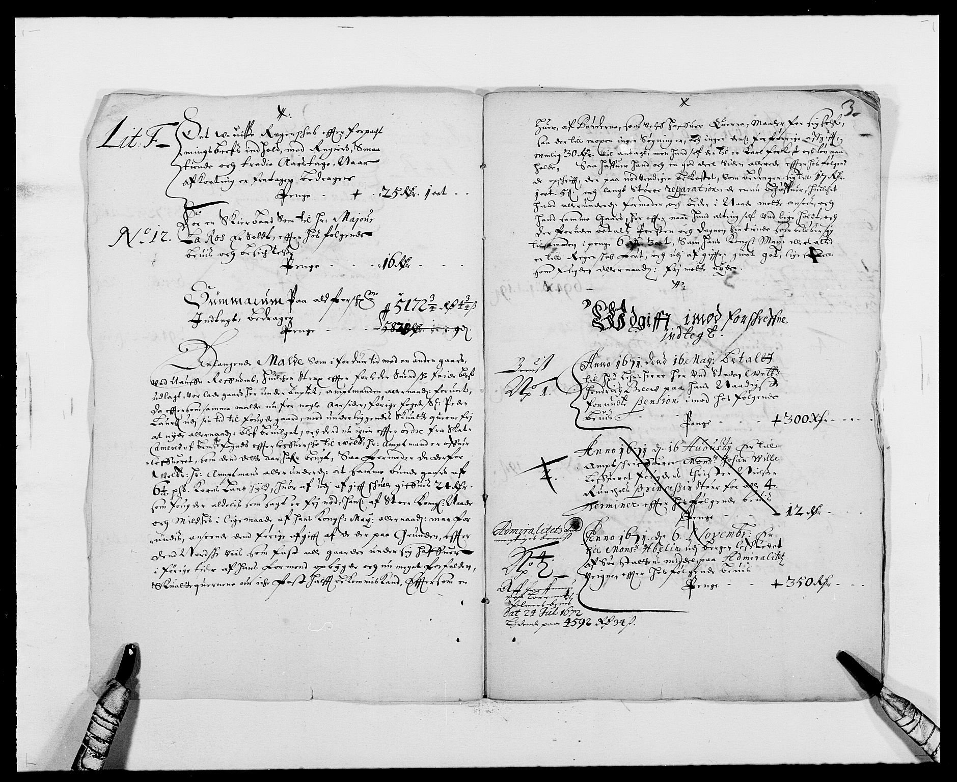 Rentekammeret inntil 1814, Reviderte regnskaper, Fogderegnskap, RA/EA-4092/R46/L2713: Fogderegnskap Jæren og Dalane, 1671-1672, s. 3