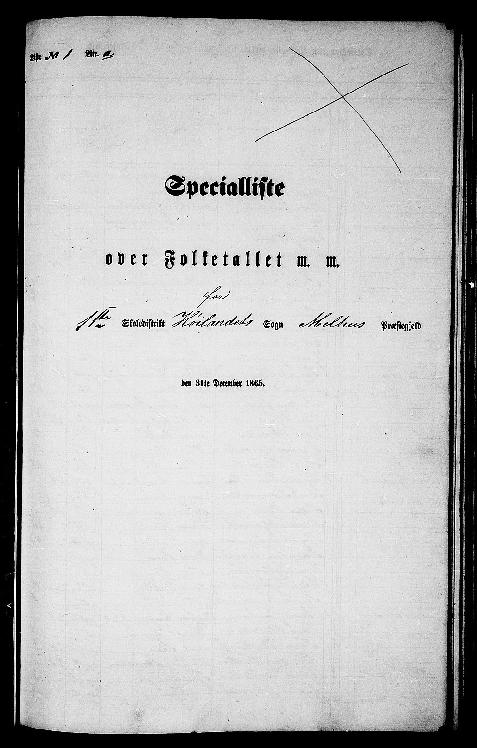RA, Folketelling 1865 for 1653P Melhus prestegjeld, 1865, s. 154