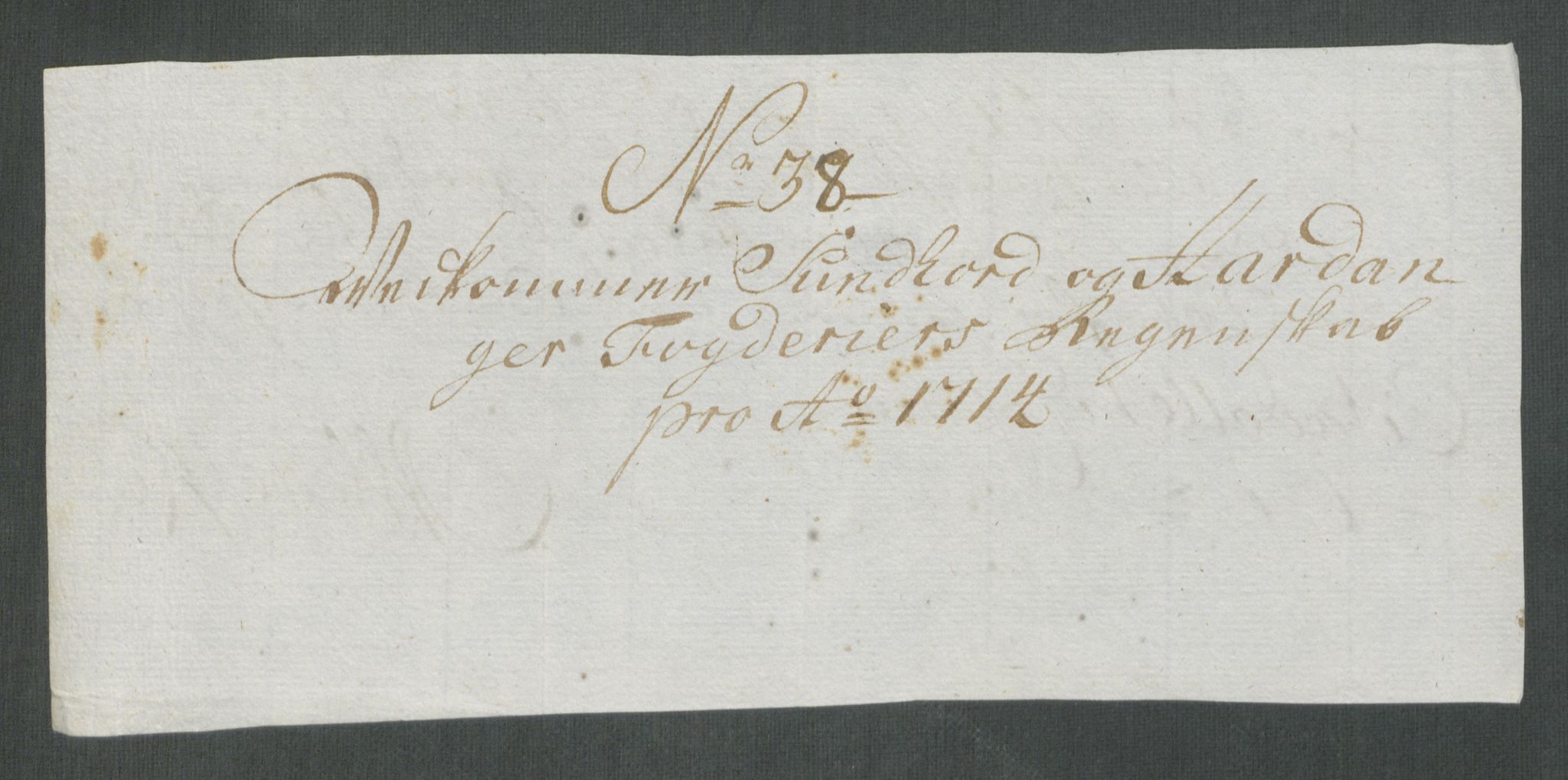 Rentekammeret inntil 1814, Reviderte regnskaper, Fogderegnskap, AV/RA-EA-4092/R48/L2990: Fogderegnskap Sunnhordland og Hardanger, 1714, s. 284