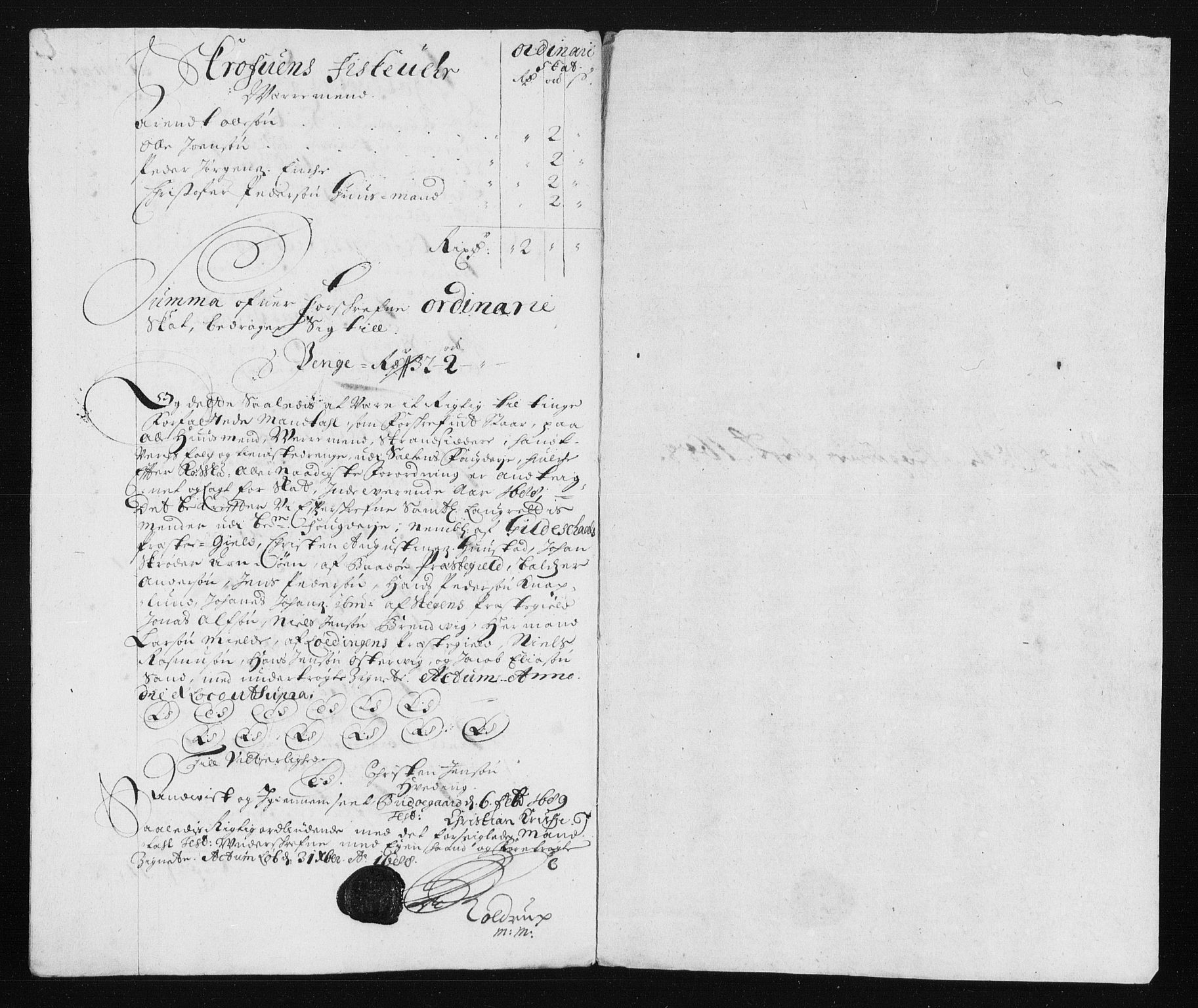 Rentekammeret inntil 1814, Reviderte regnskaper, Stiftamtstueregnskaper, Trondheim stiftamt og Nordland amt, AV/RA-EA-6044/R/Rh/L0011: Nordland amt, 1688