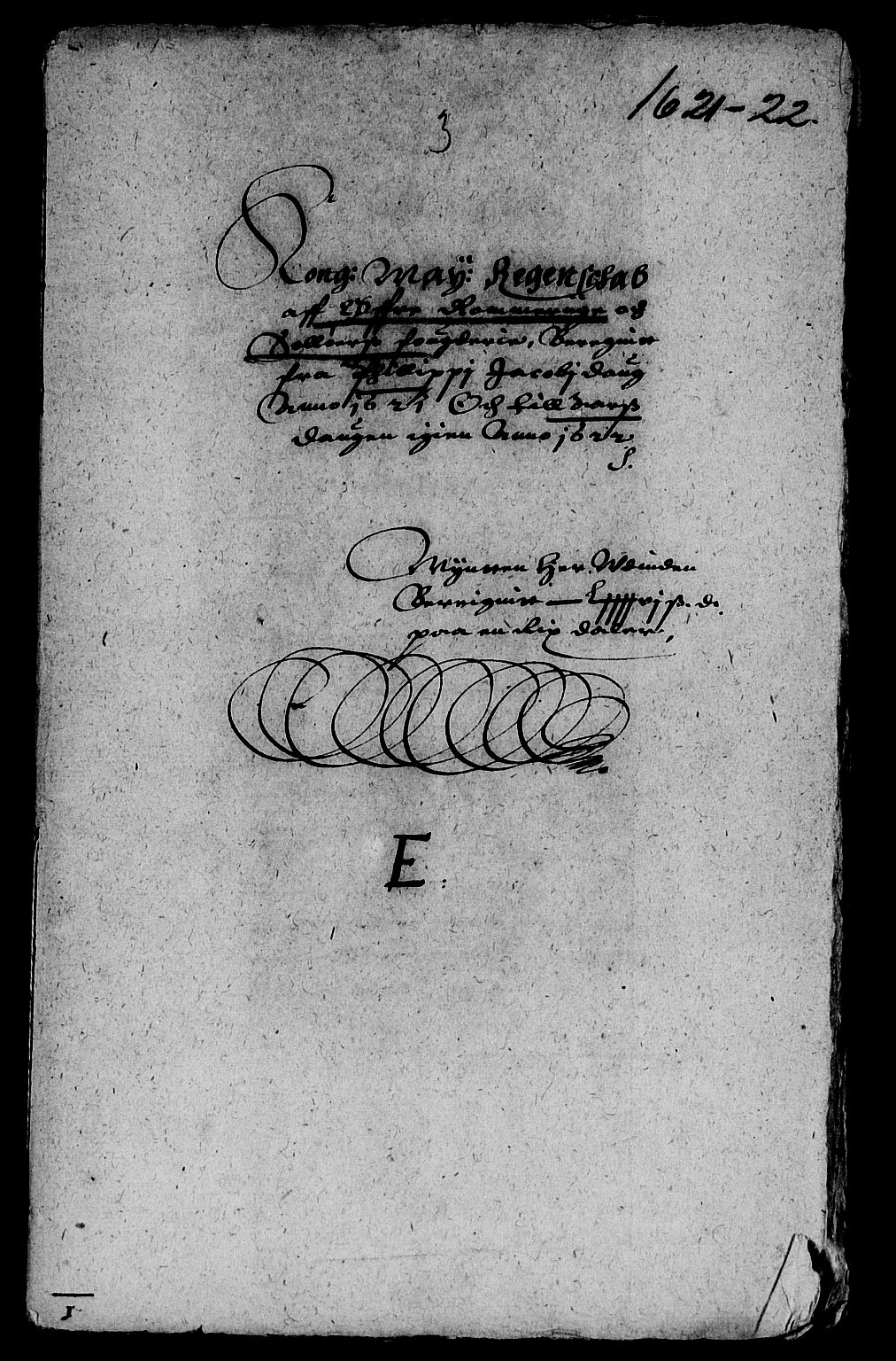 Rentekammeret inntil 1814, Reviderte regnskaper, Lensregnskaper, RA/EA-5023/R/Rb/Rba/L0057: Akershus len, 1620-1622