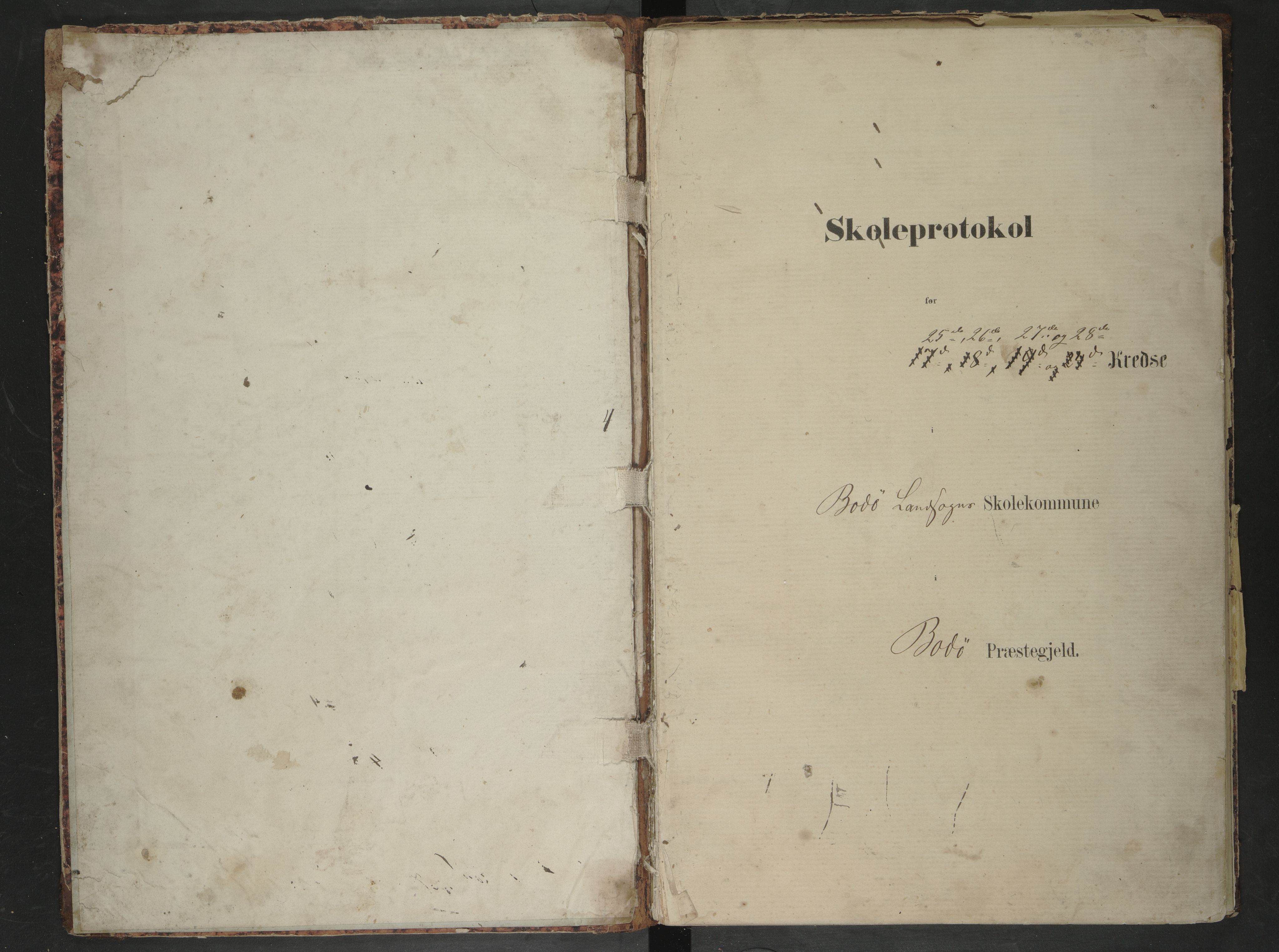 Bodin kommune. Ymse skolekretser/skoler, AIN/K-18431.510.12/F/Fa/L0011: Skoleprotokoll. Ertsvigen, Frostmo, Seivaag, Seines, Skagen, Skaanland, Utskaret, Valnes, Valnesvatnet, 1864-1885