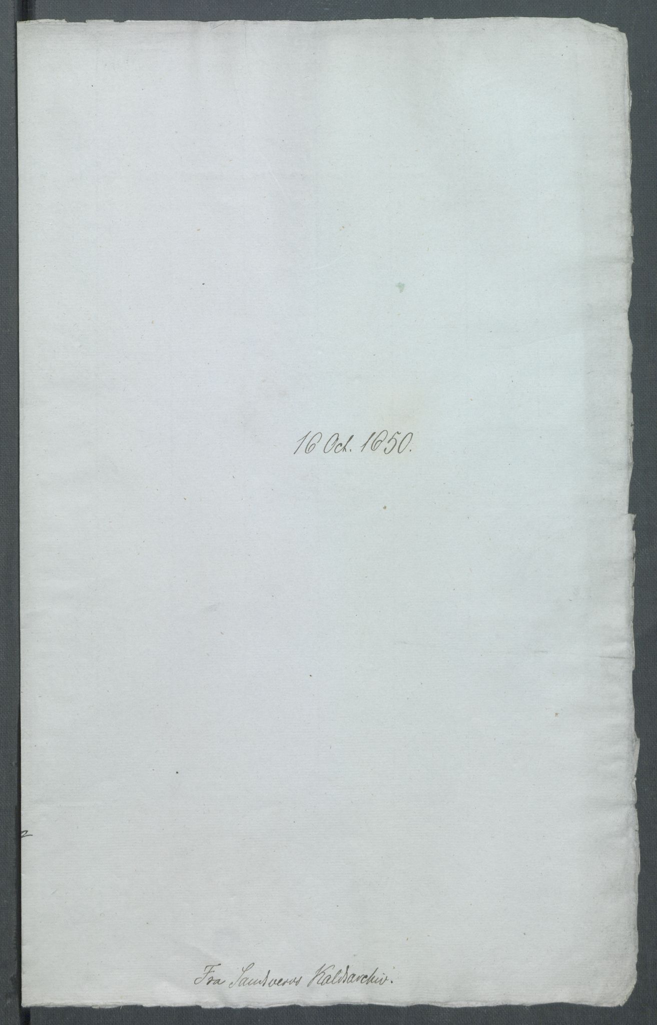 Riksarkivets diplomsamling, RA/EA-5965/F02/L0163: Dokumenter, 1650, s. 39