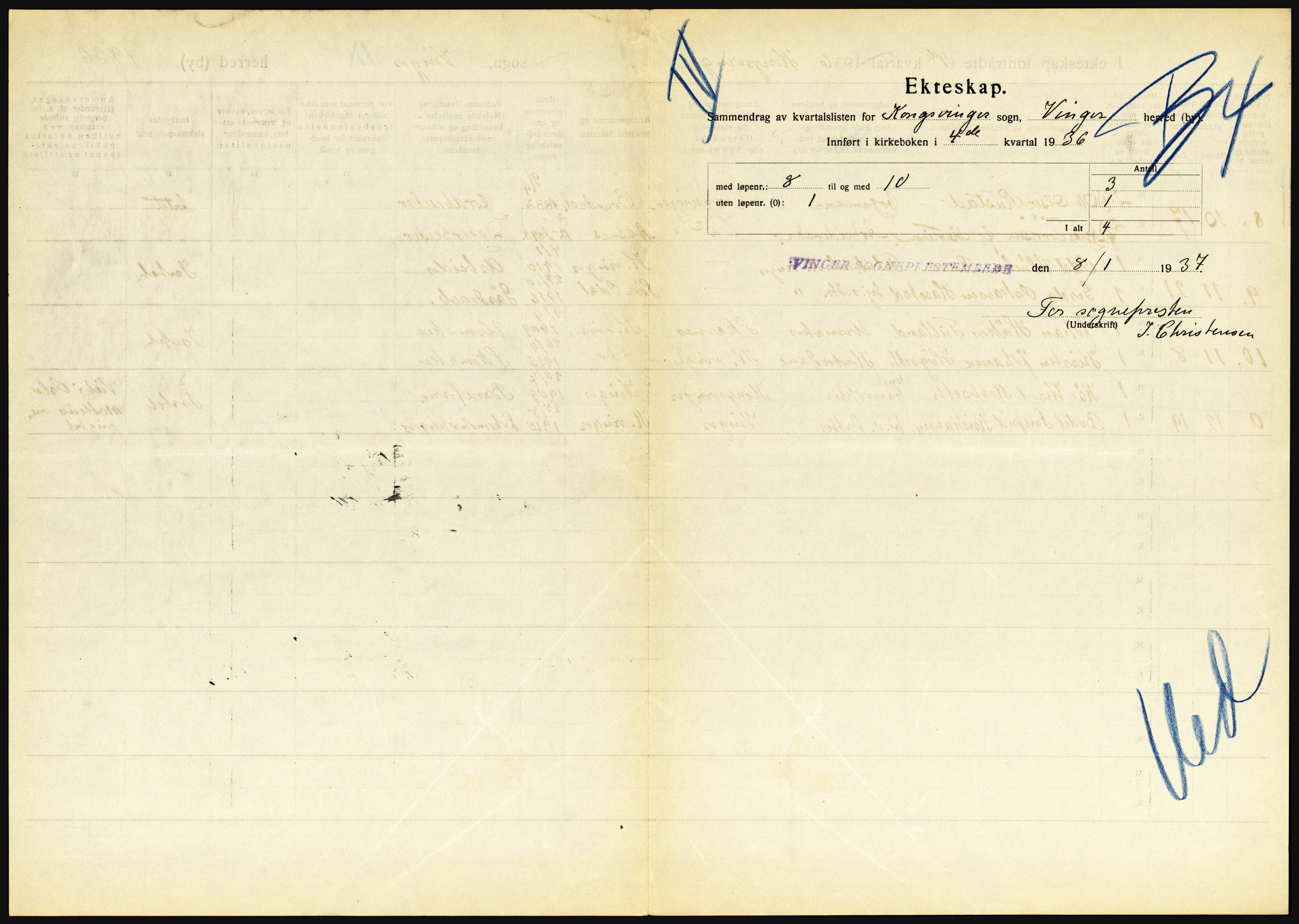 Statistisk sentralbyrå, Sosiodemografiske emner, Befolkning, RA/S-2228/D/Df/Dfd/Dfdf/L0011: Hedmark, 1936, s. 603