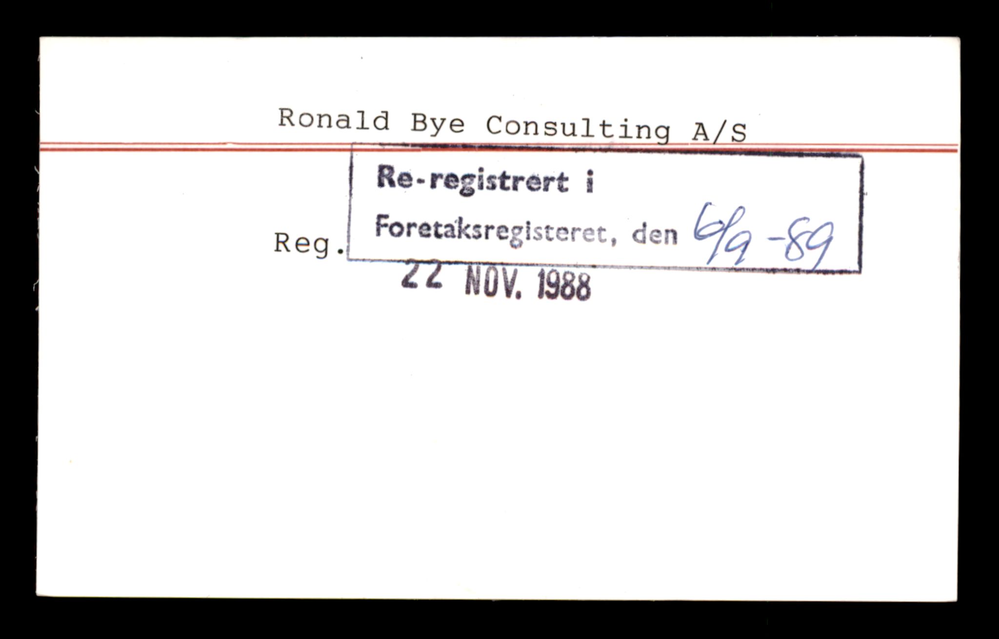 Oslo byfogd, Handelsregisteret, SAT/A-10867/G/Ga/Gad/L0025: Kartotekkort, Ron-Sc, 1890-1990