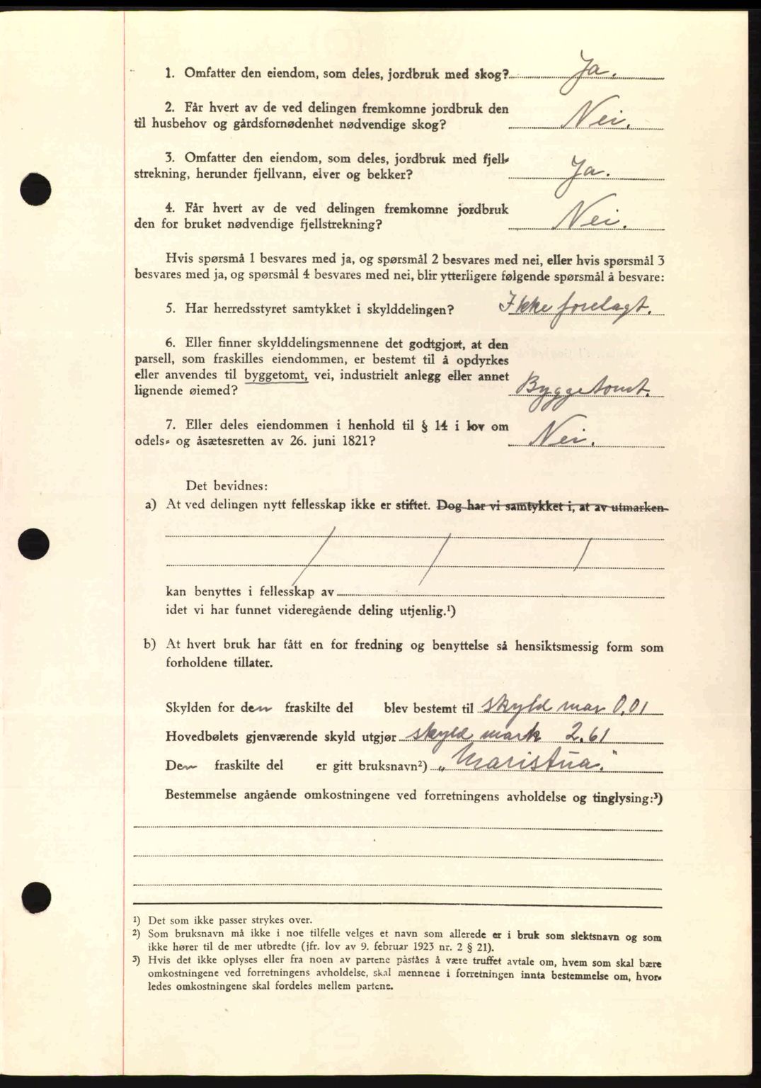 Romsdal sorenskriveri, AV/SAT-A-4149/1/2/2C: Pantebok nr. A10, 1941-1941, Dagboknr: 1095/1941