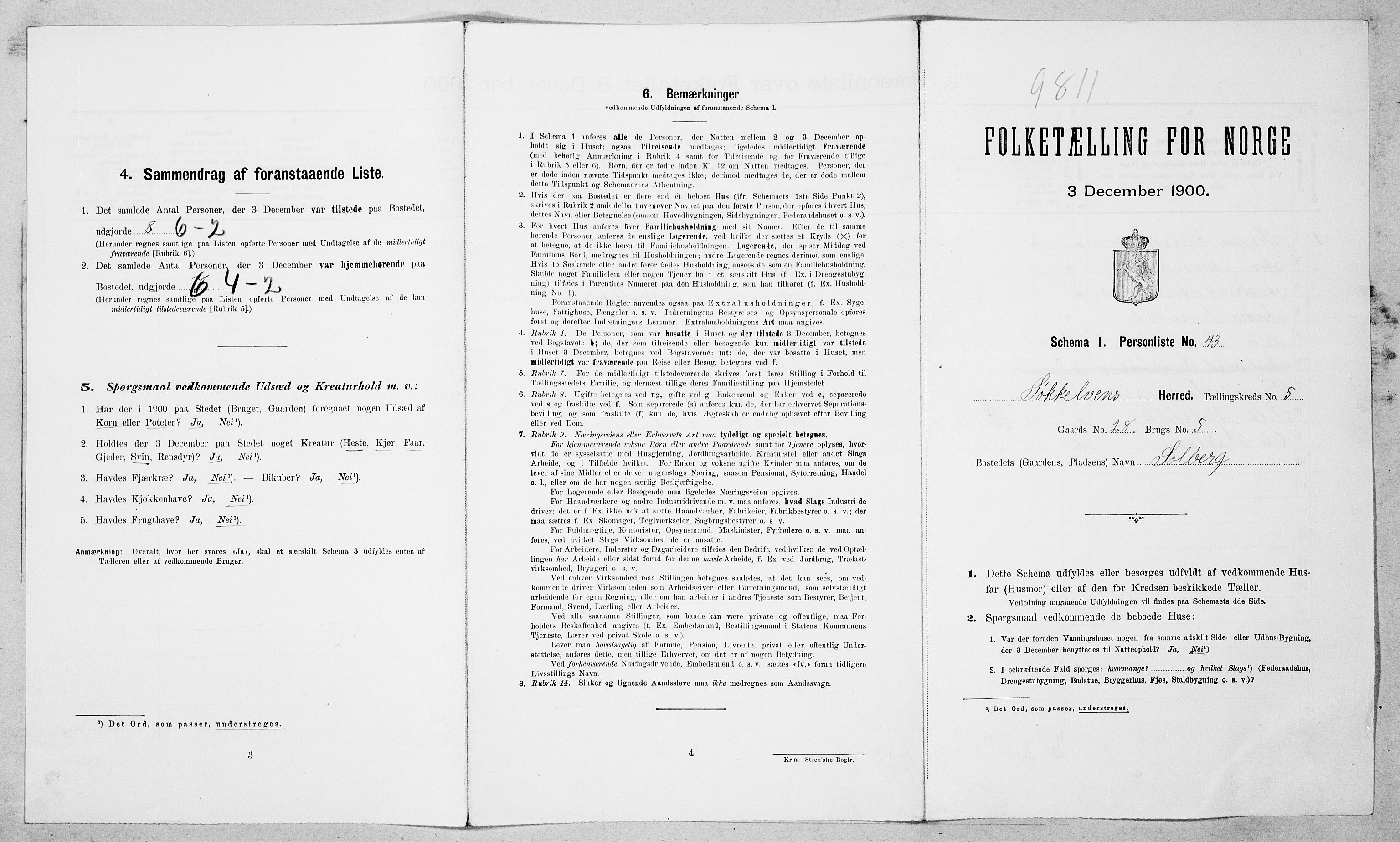 SAT, Folketelling 1900 for 1528 Sykkylven herred, 1900, s. 615