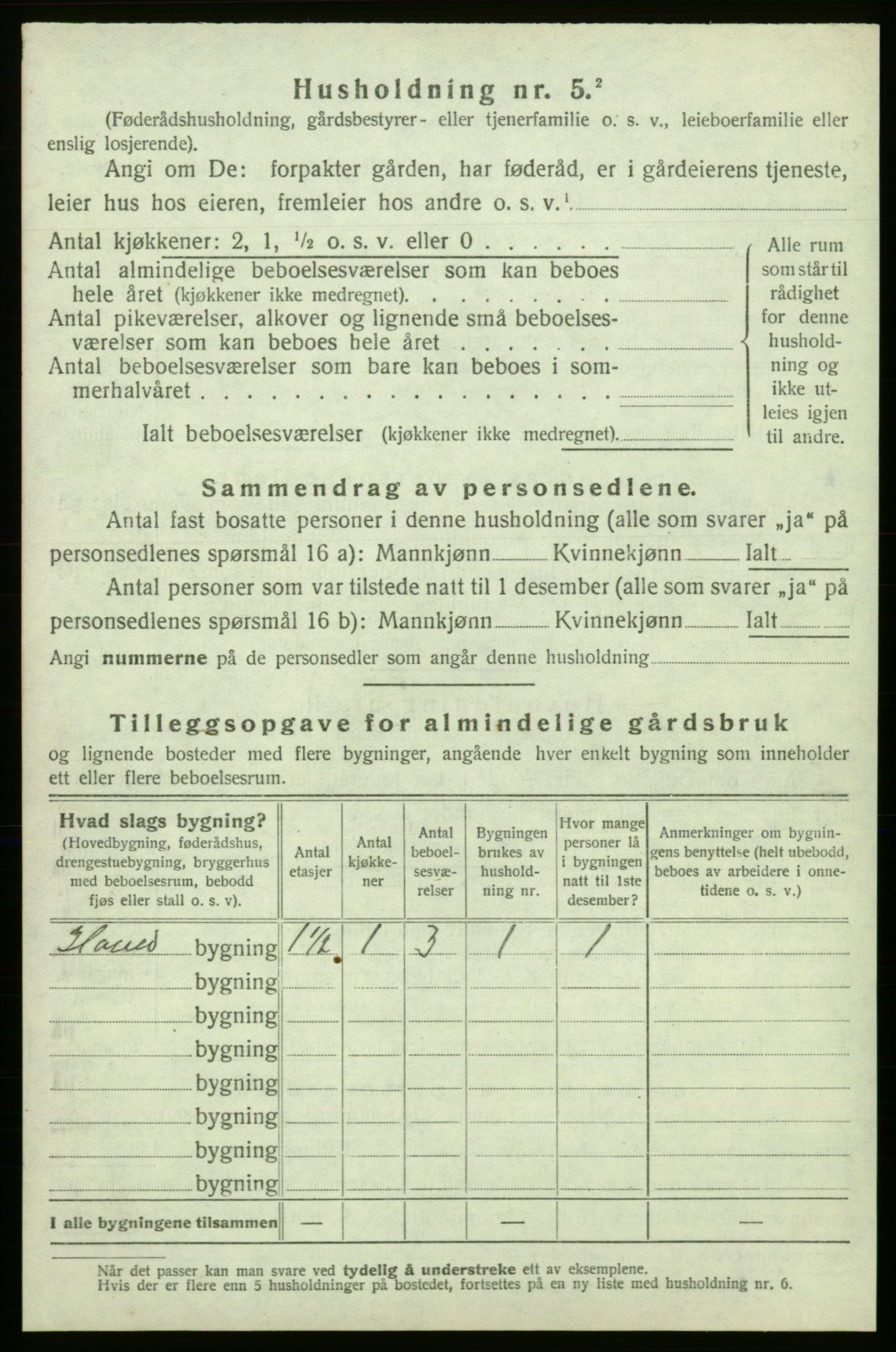 SAB, Folketelling 1920 for 1224 Kvinnherad herred, 1920, s. 1934