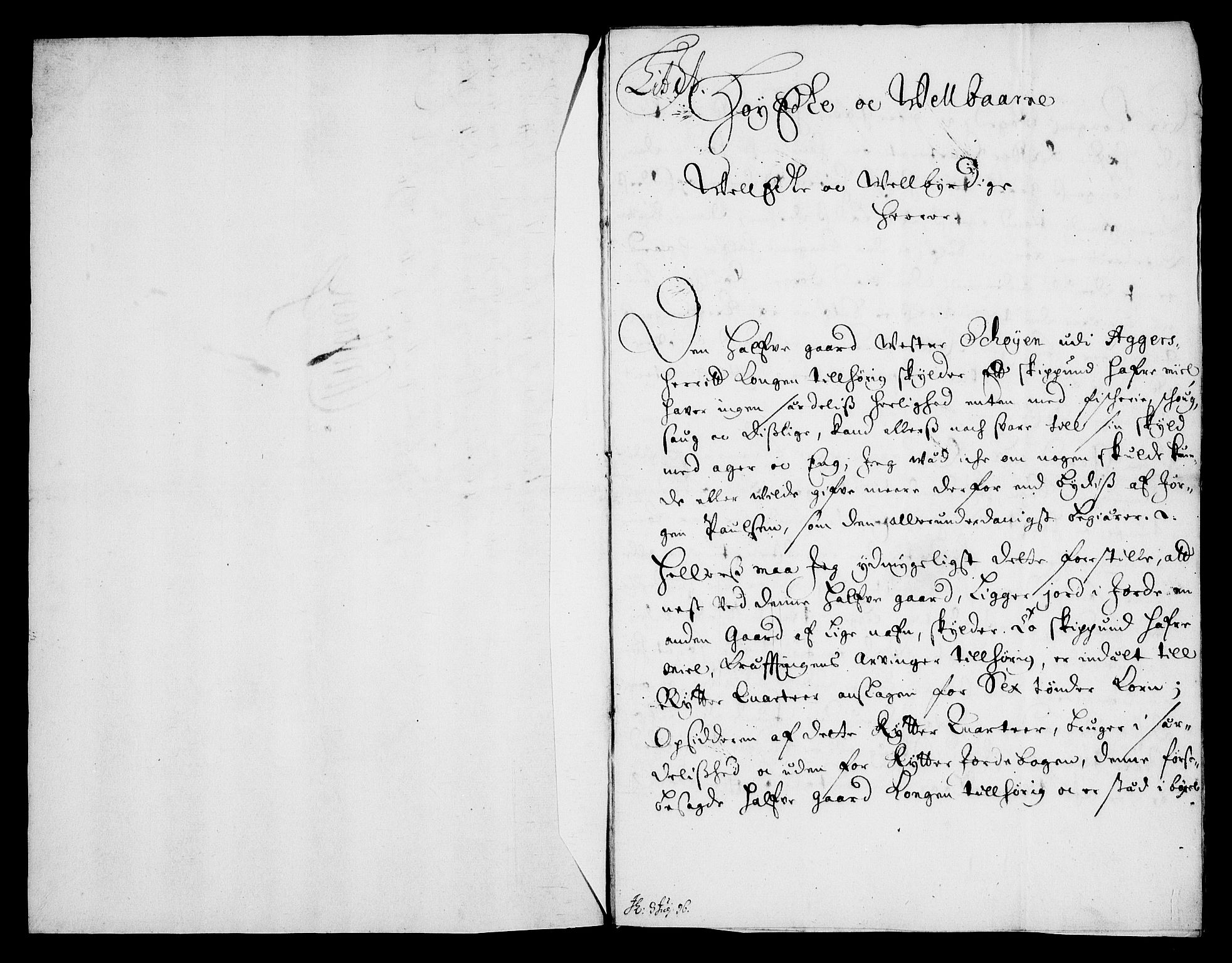 Rentekammeret inntil 1814, Realistisk ordnet avdeling, RA/EA-4070/On/L0013: [Jj 14]: Forskjellige dokumenter om krongodset i Norge, 1672-1722, s. 266