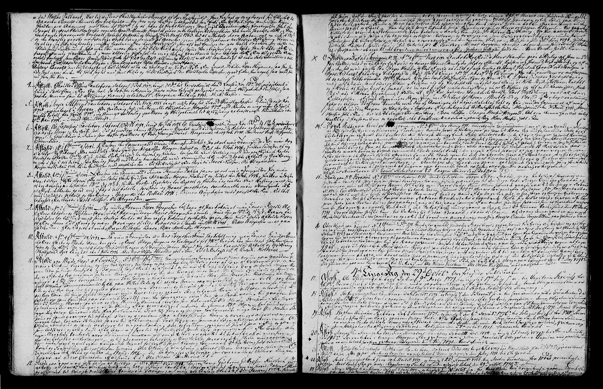 Eiker, Modum og Sigdal sorenskriveri, SAKO/A-123/G/Ga/Gaa/L0005: Pantebok nr. I 5, 1788-1800, s. 112