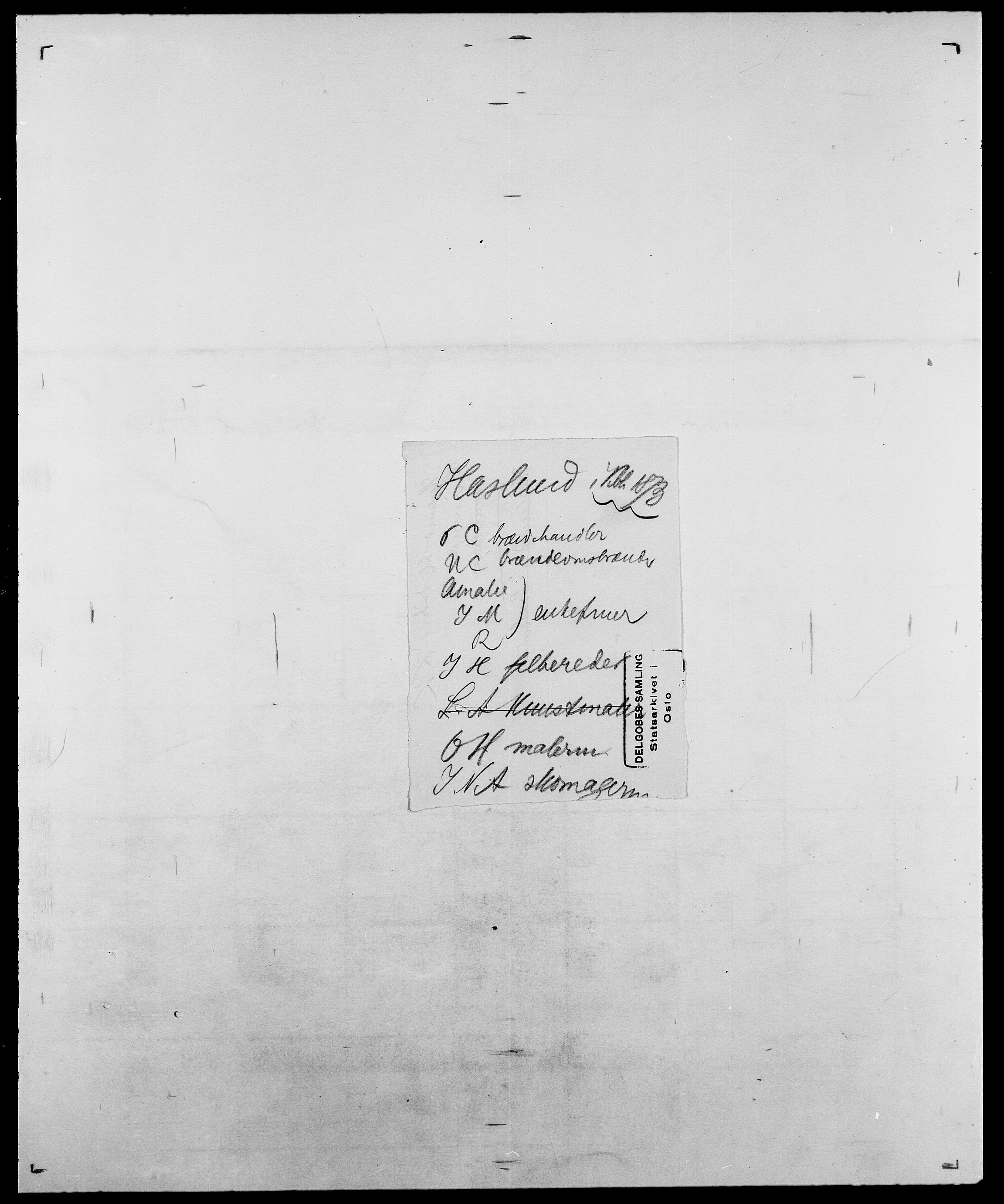 Delgobe, Charles Antoine - samling, AV/SAO-PAO-0038/D/Da/L0016: Hamborg - Hektoen, s. 490