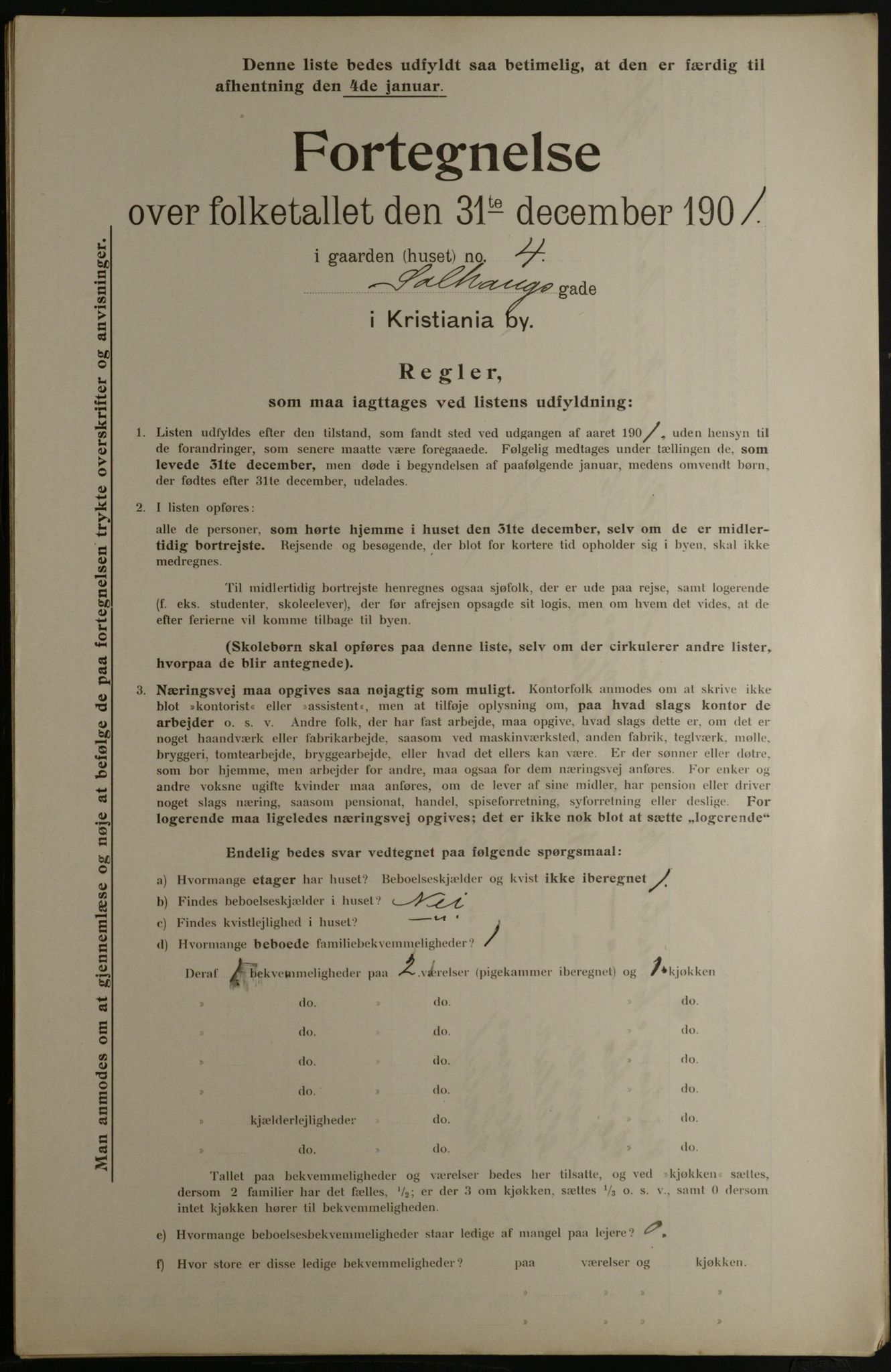 OBA, Kommunal folketelling 31.12.1901 for Kristiania kjøpstad, 1901, s. 15302