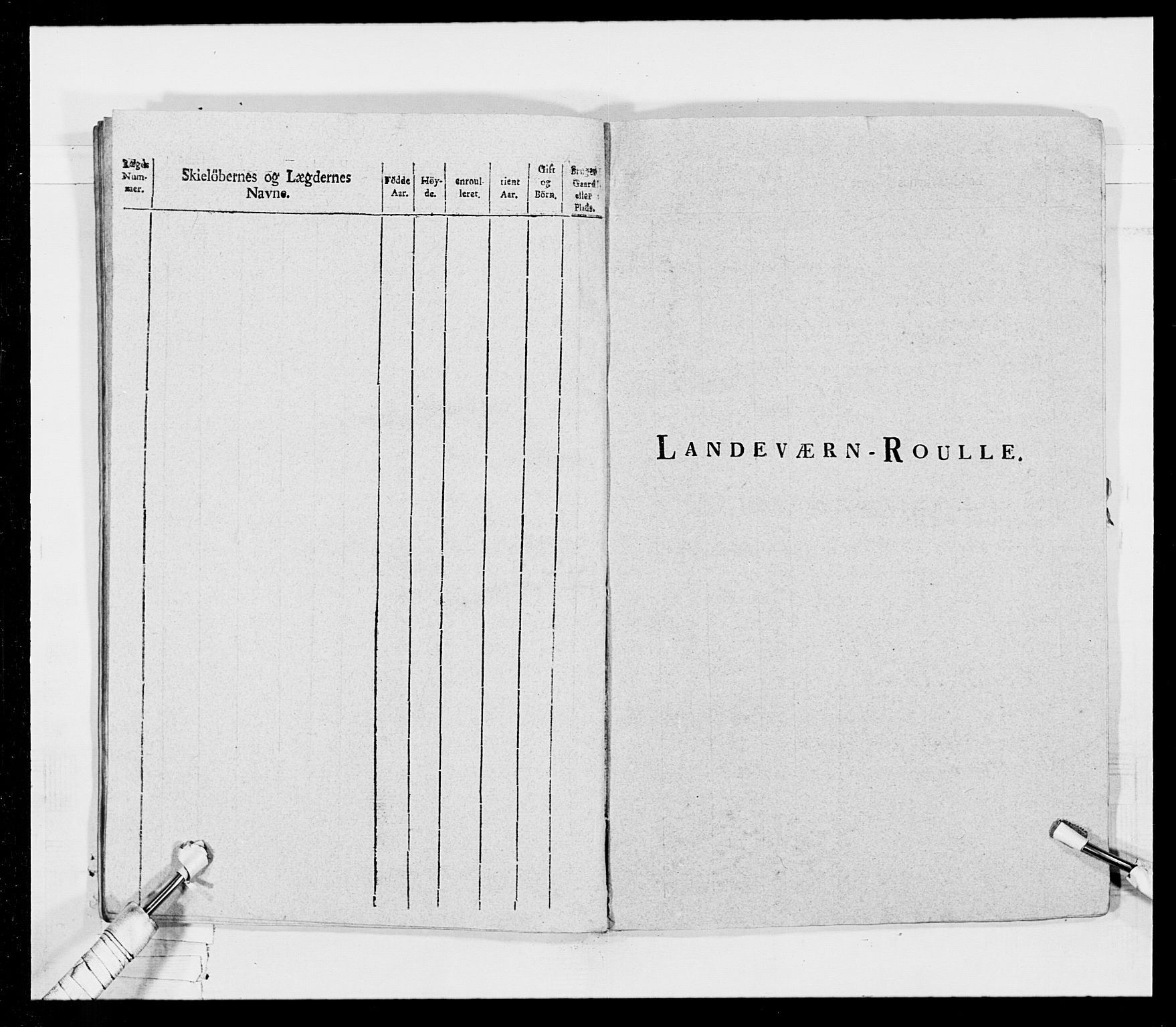 Generalitets- og kommissariatskollegiet, Det kongelige norske kommissariatskollegium, AV/RA-EA-5420/E/Eh/L0026: Skiløperkompaniene, 1805-1810, s. 107