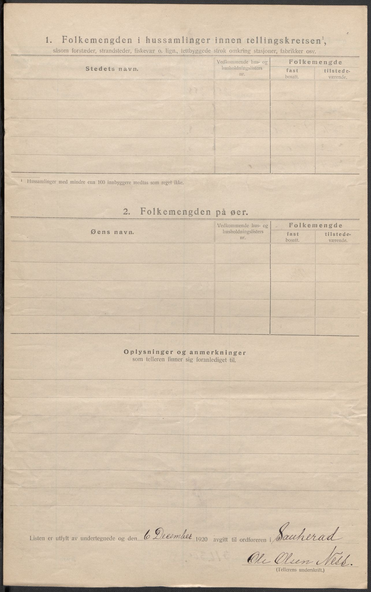 SAKO, Folketelling 1920 for 0822 Sauherad herred, 1920, s. 32