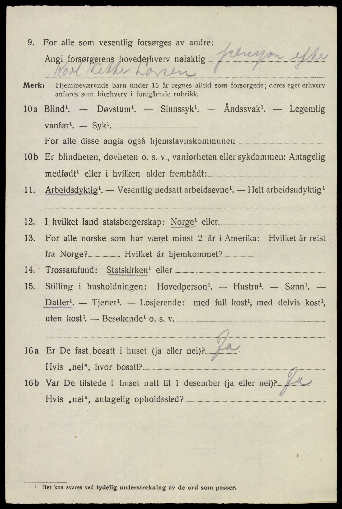SAO, Folketelling 1920 for 0132 Glemmen herred, 1920, s. 4142
