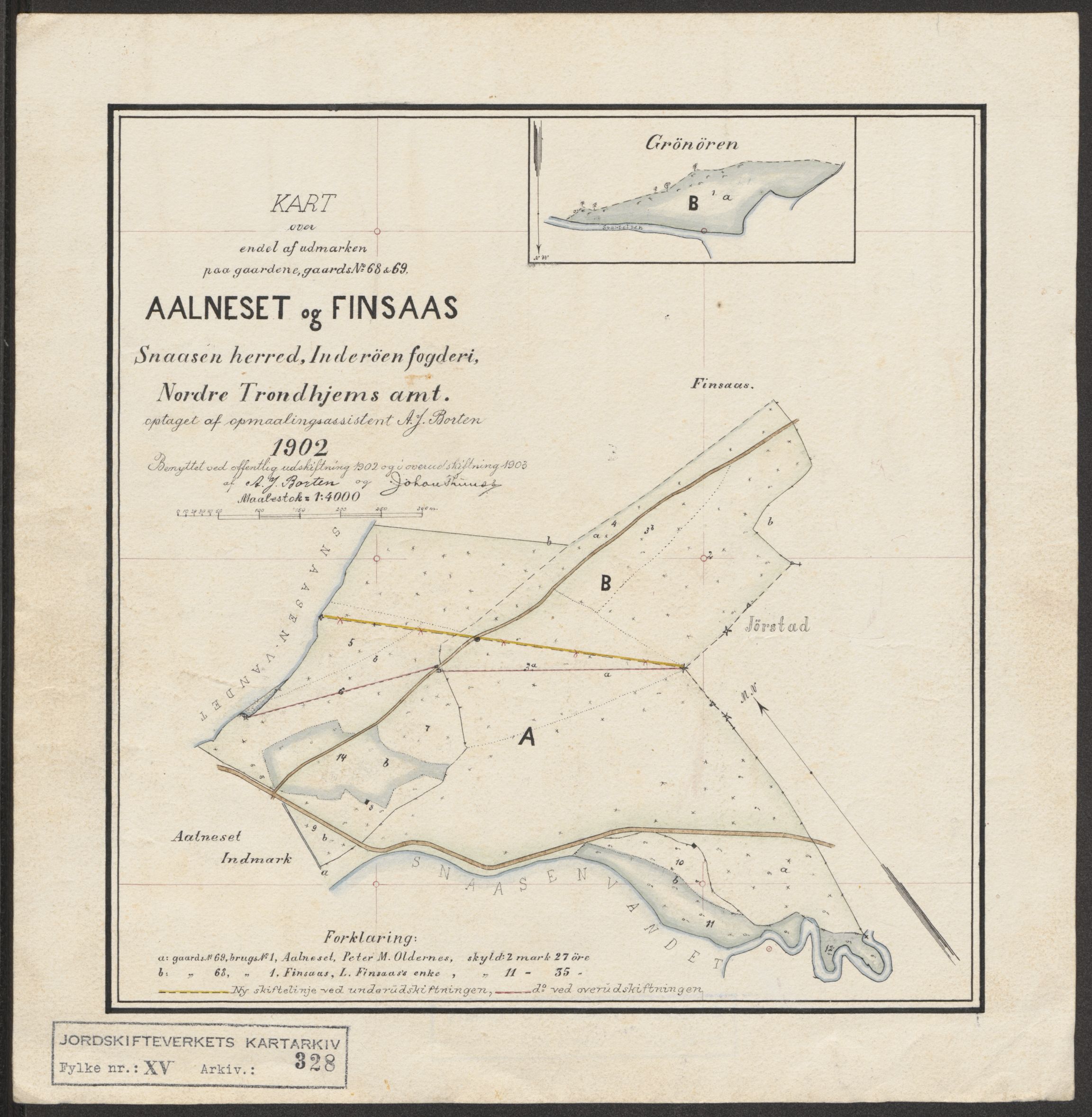 Jordskifteverkets kartarkiv, AV/RA-S-3929/T, 1859-1988, s. 402